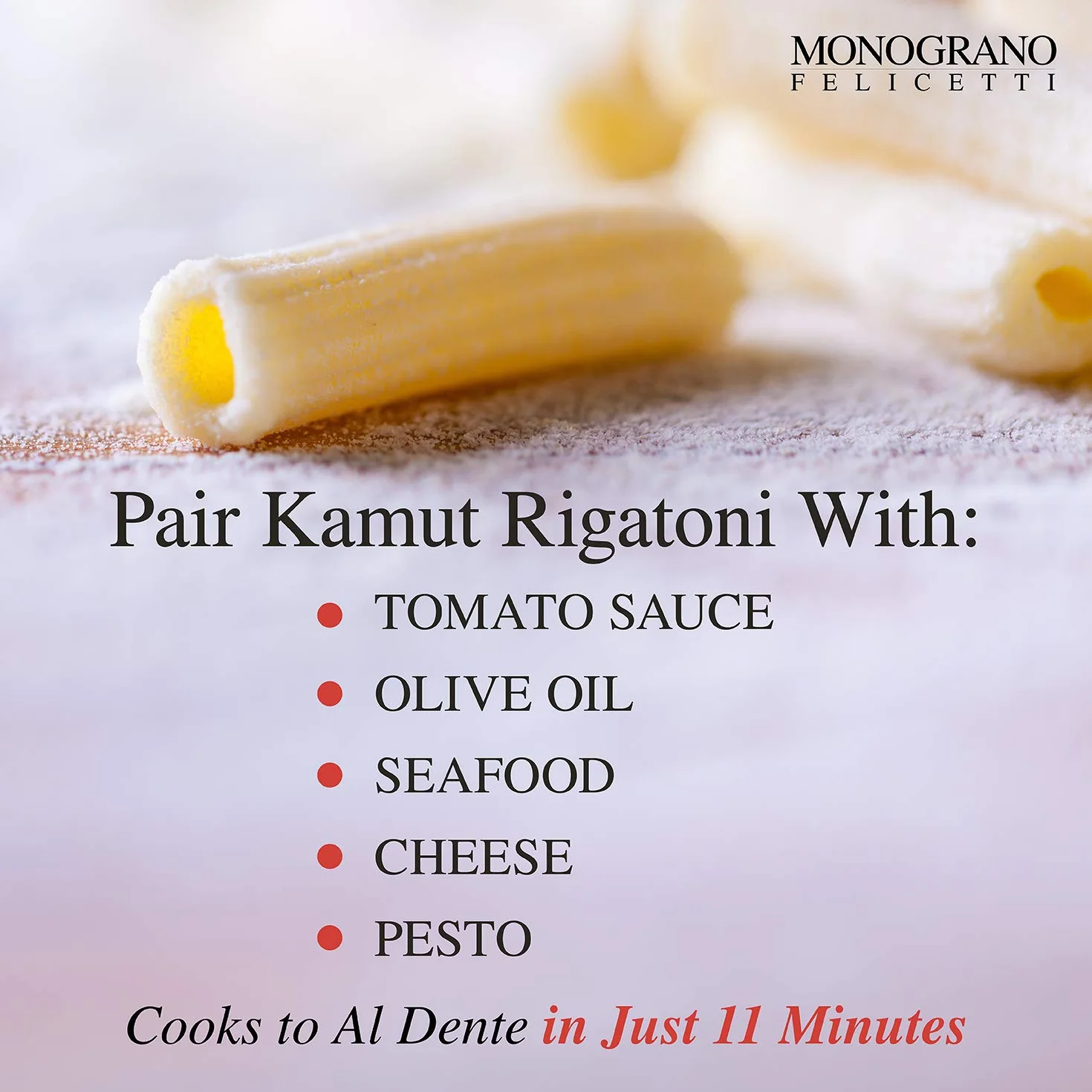 Pastificio Felicetti - Rigatoni Kamut Pasta Bio 500g