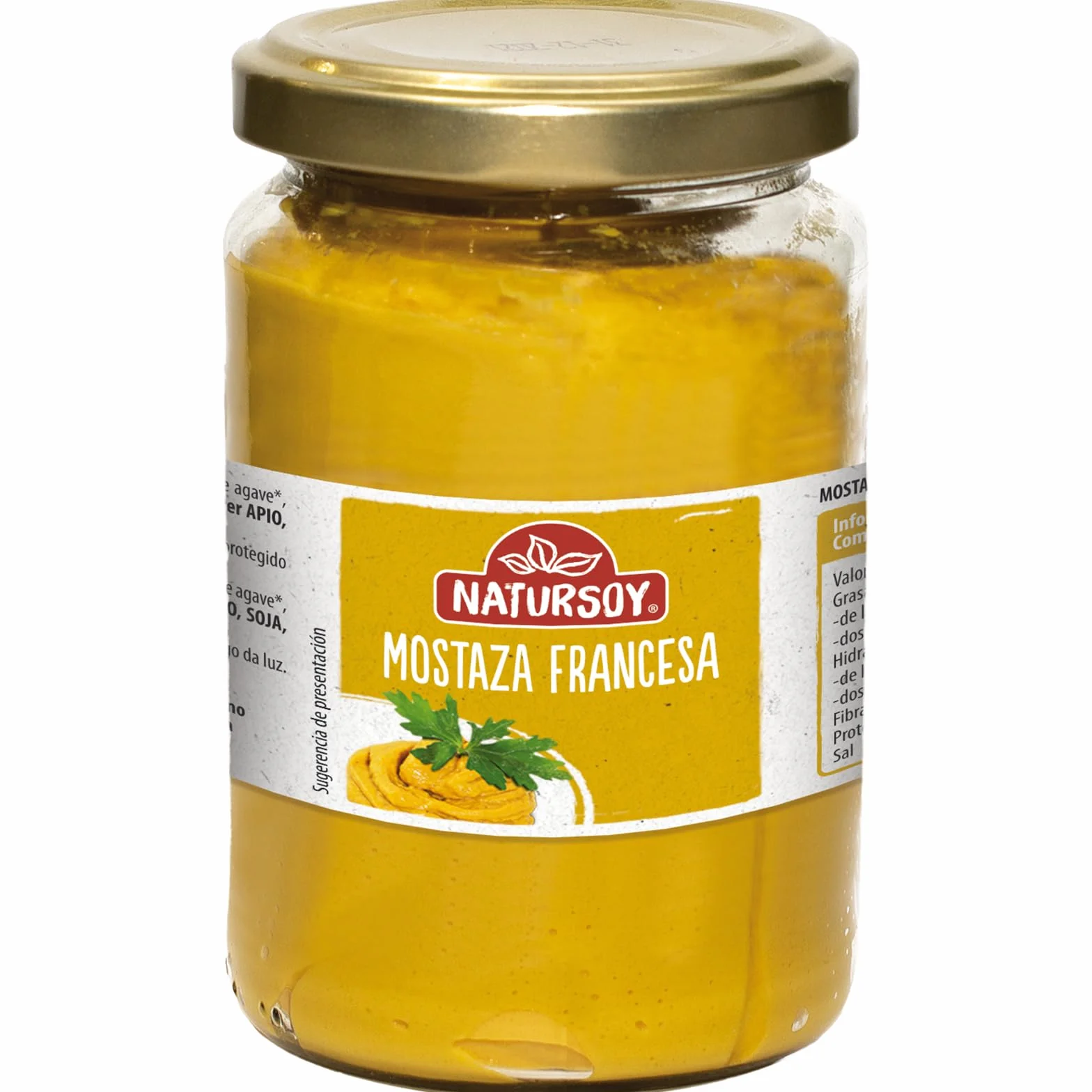 Natursoy, Mostaza Francesa de Producción Ecológica, 200 g
