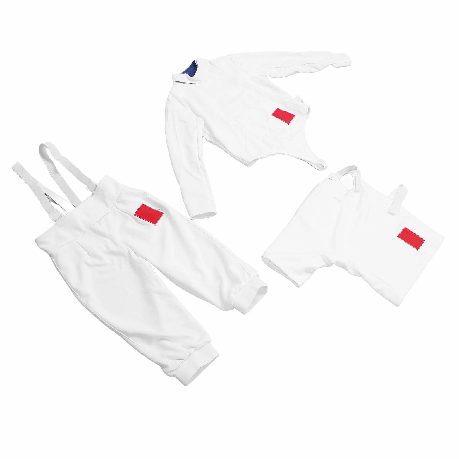 Traje de Uniforme de Esgrima CE350N Certificado para Niños y Jóvenes Ajuste Personalizable Transpirable