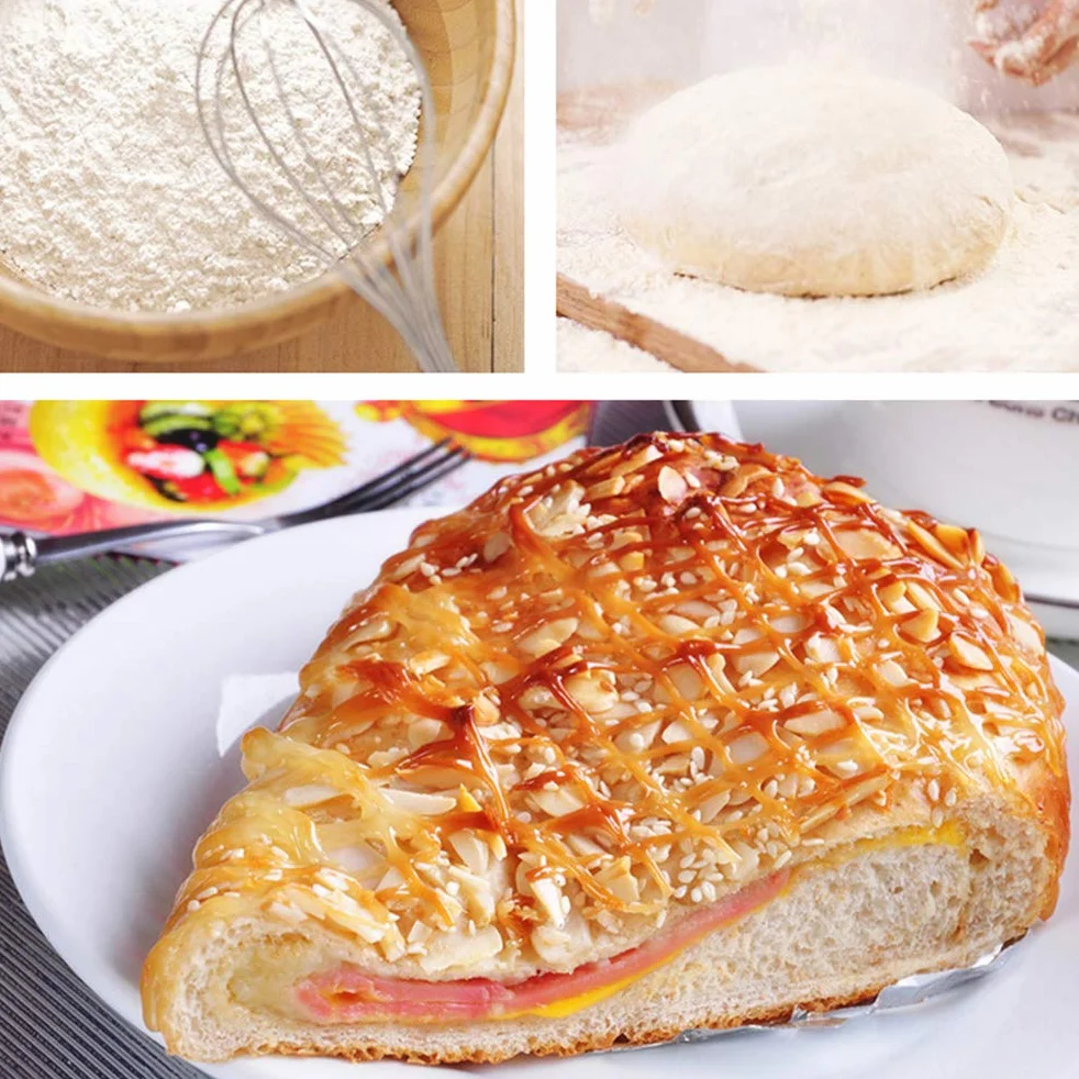 Suministros para Hornear de Cocina, Mejorador de Pan, 50g, Compañero de Levadura Seca para Panes Suaves y Elásticos (Como se muestra)
