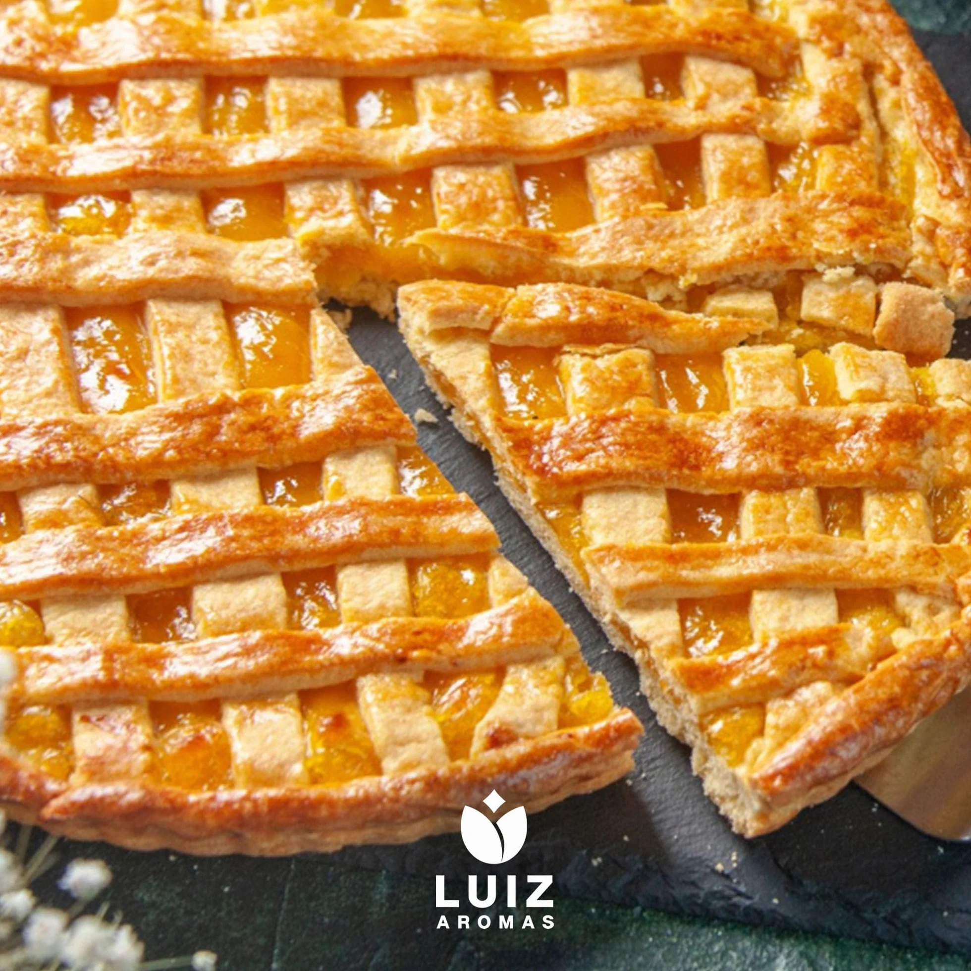 LUIZ AROMAS | Aroma Melocotón - Aroma Alimentario en Gotas para dulces de Hornear, Pasteles, Bizcochos y Tartas | Producto Vegano sin Calorías y sin Azucar | Producto 100% Italiano (30g)