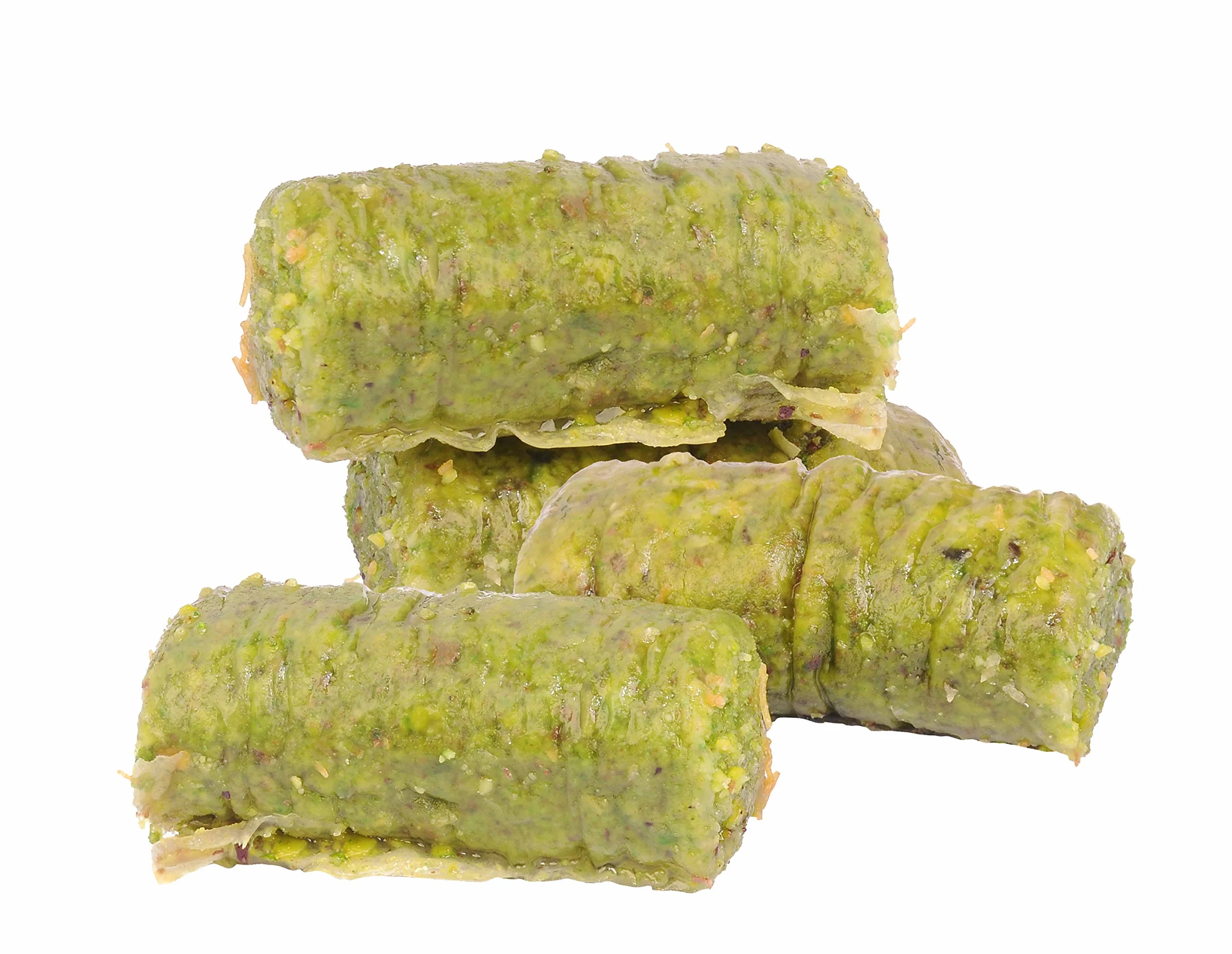 Mughe Gourmet - Caja de regalo de surtido de baklava de pistacho turco en tamaño bocado - Pequeños regalos de pastelería - 150gr/5.3oz - Celebra cumpleaños, Día del Padre y de la Madre, Navidad