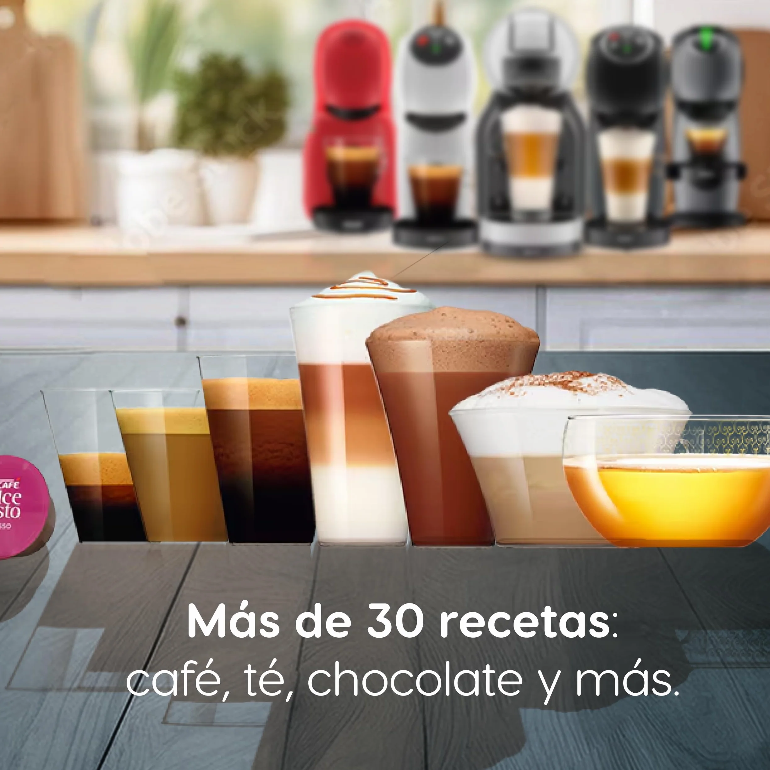 NESCAFÉ Dolce Gusto Espresso Ristretto Ardenza Cápsulas de Café, 90 Cápsulas, Intensidad 11, Café arábica
