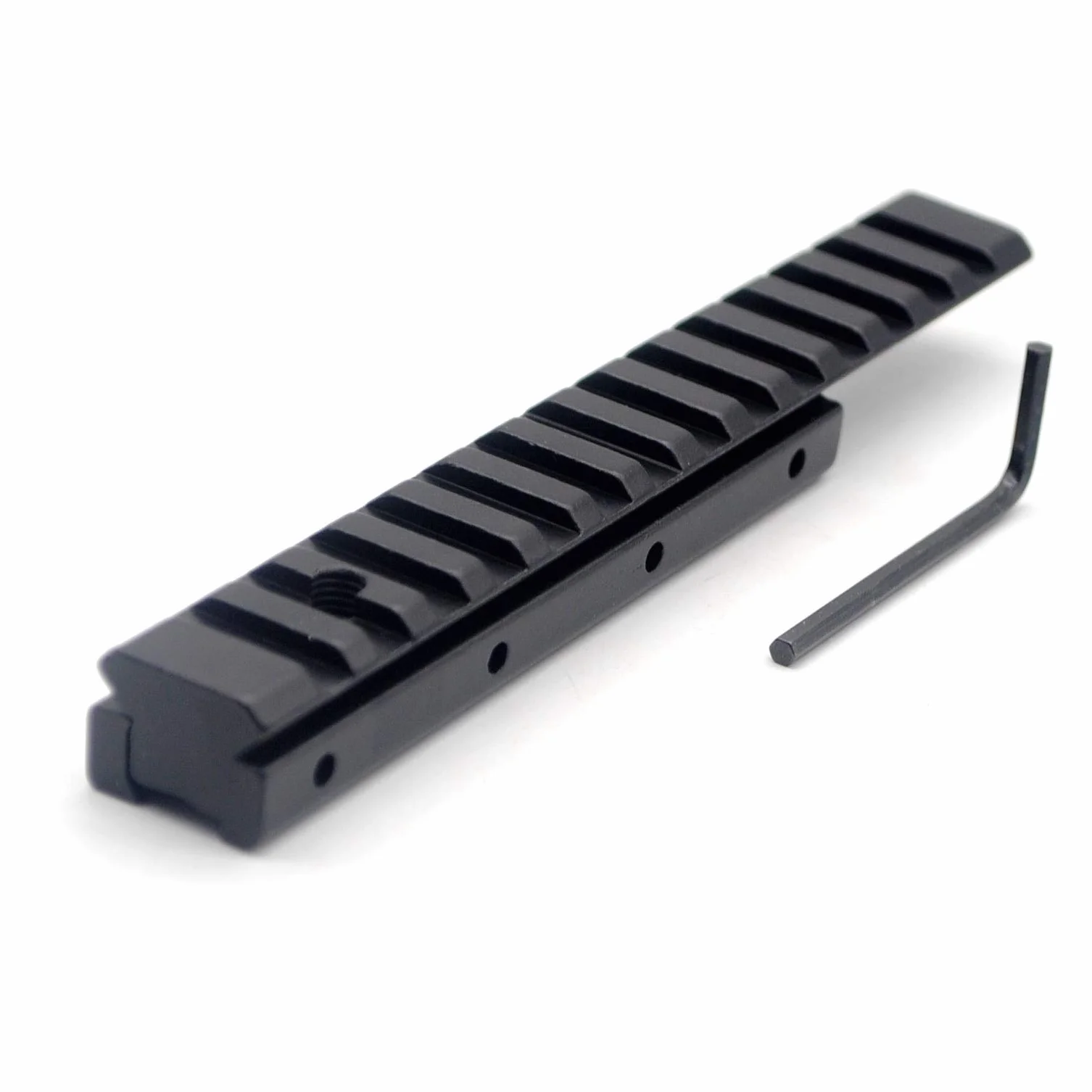 TRIROCK 155mm Dovetail Rail 11mm to 20mm Weaver Picatinny Adapter Scope Mount
