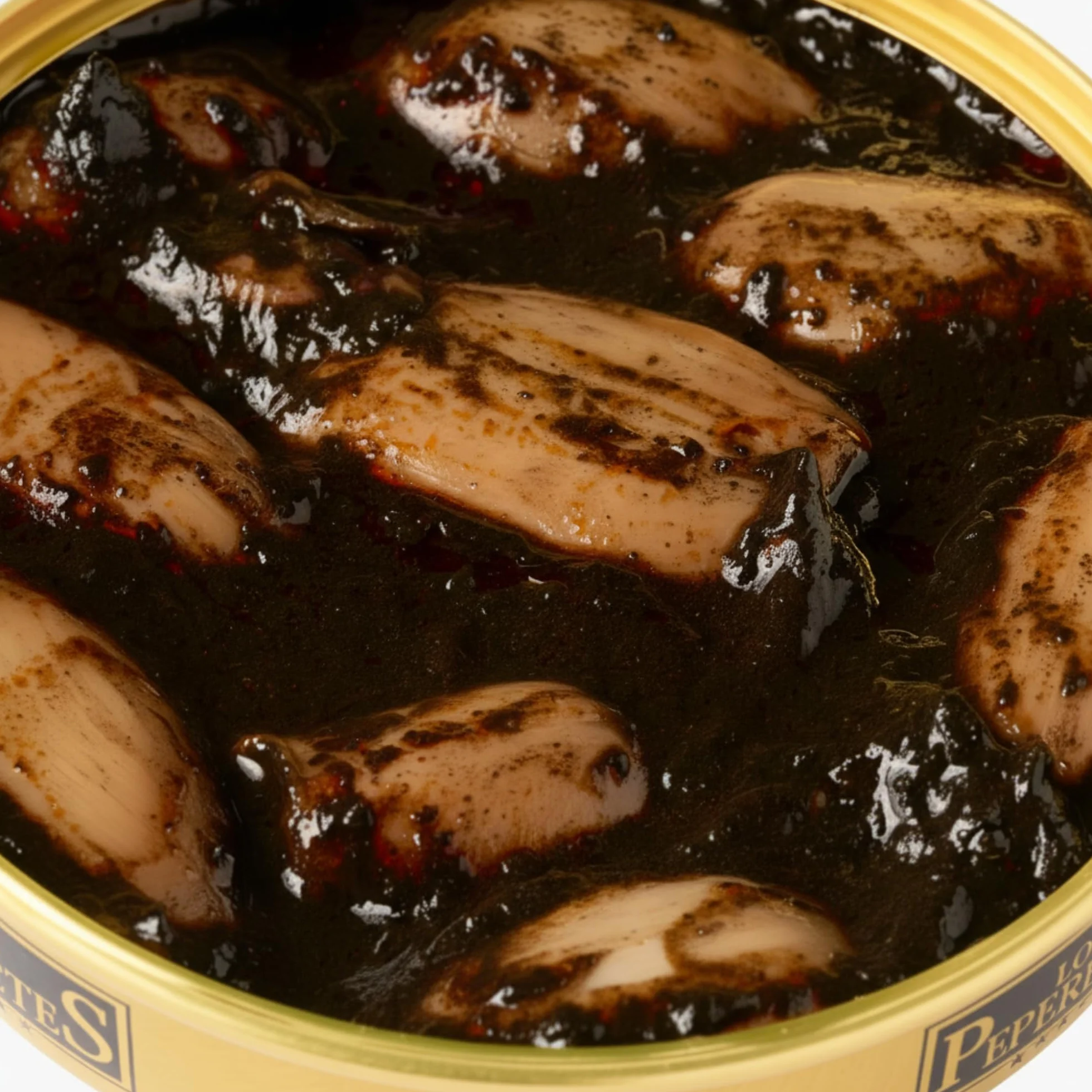 Chipirones en su Tinta 120 g Marisco Gallego Gourmet Conserva Artesanal del Atlántico