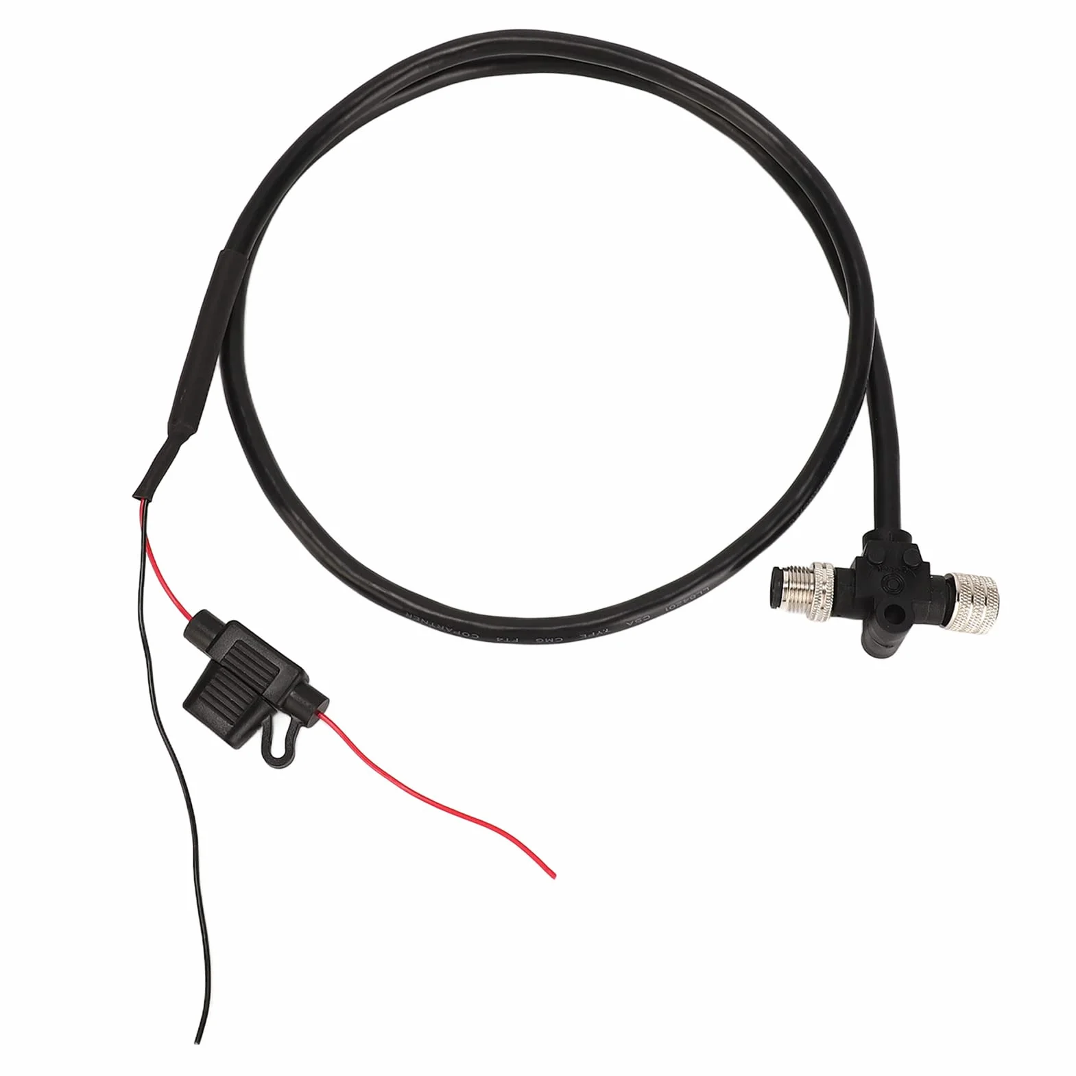 Yctze NMEA 2000 T Terminator Backbone Cable 3A Canotaje GPS Accesorios para N2K Cable de Alimentación