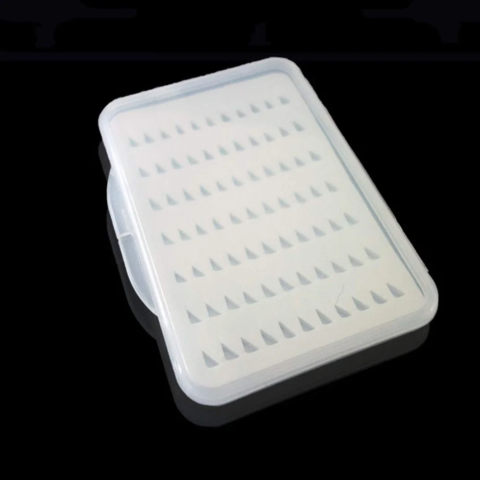 Cajas de pesca de espuma delgada gran capacidad tapa transparente competición