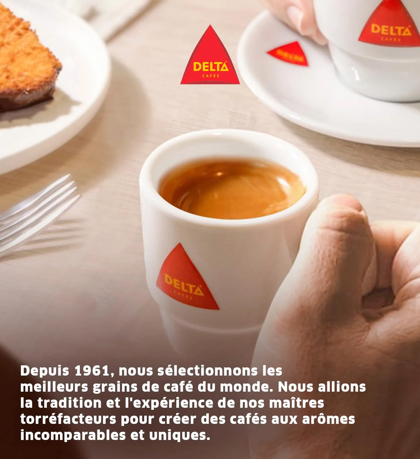 Delta Cafés Origen Colombia - Café en Grano - Notas Suaves y Aterciopeladas con Leves Matices Cítricos - 500 g