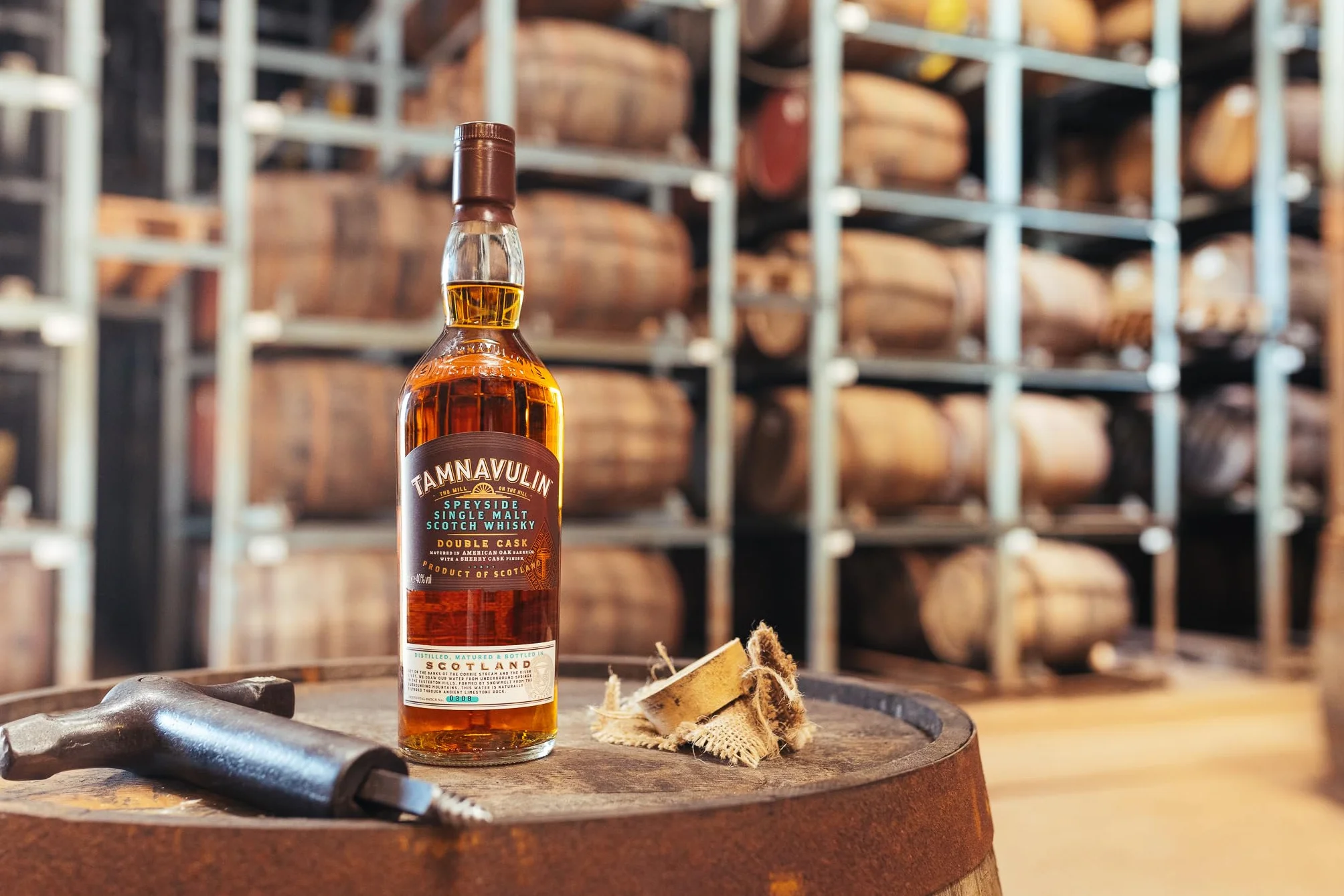 Tamnavulin Double Cask - Whisky Escocés - Speyside Single Malt Afinado en Bota de Jerez - 700ml