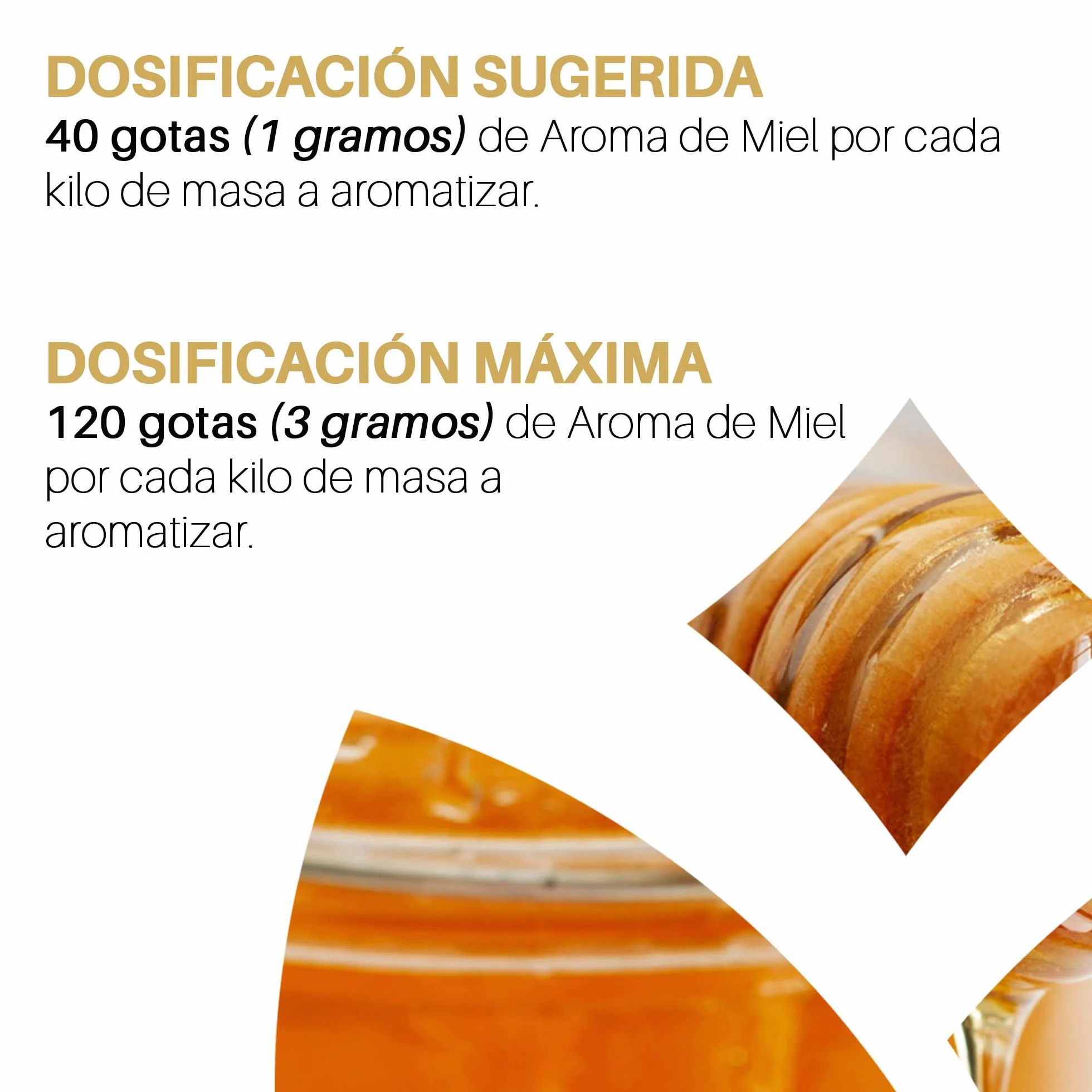LUIZ AROMAS | Aroma Miel - Aroma Alimentario en Gotas para dulces de Hornear, Pasteles, Bizcochos y Tartas | Producto Vegano sin Calorías y sin Azucar | Producto 100% Italiano (50g)