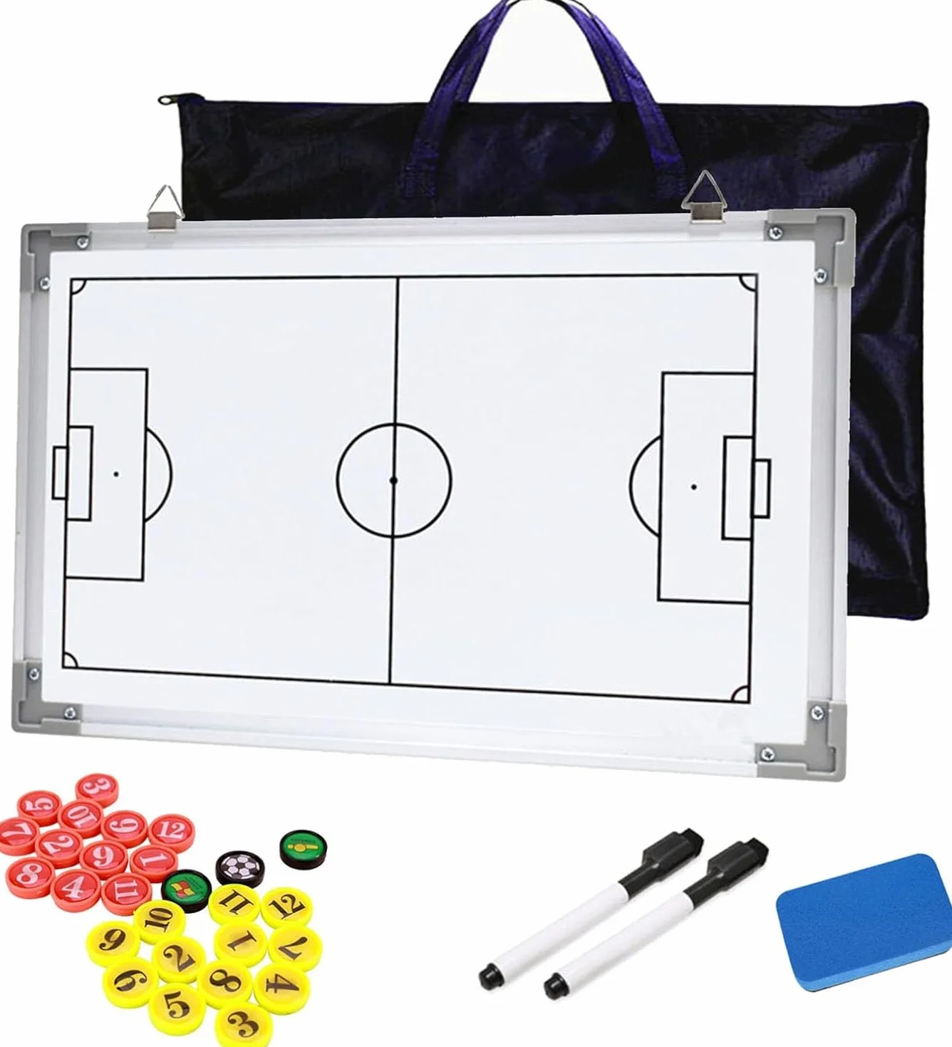 Soccer Tactics Board Football Magnetic Tactic Coaching Board Training Assistant