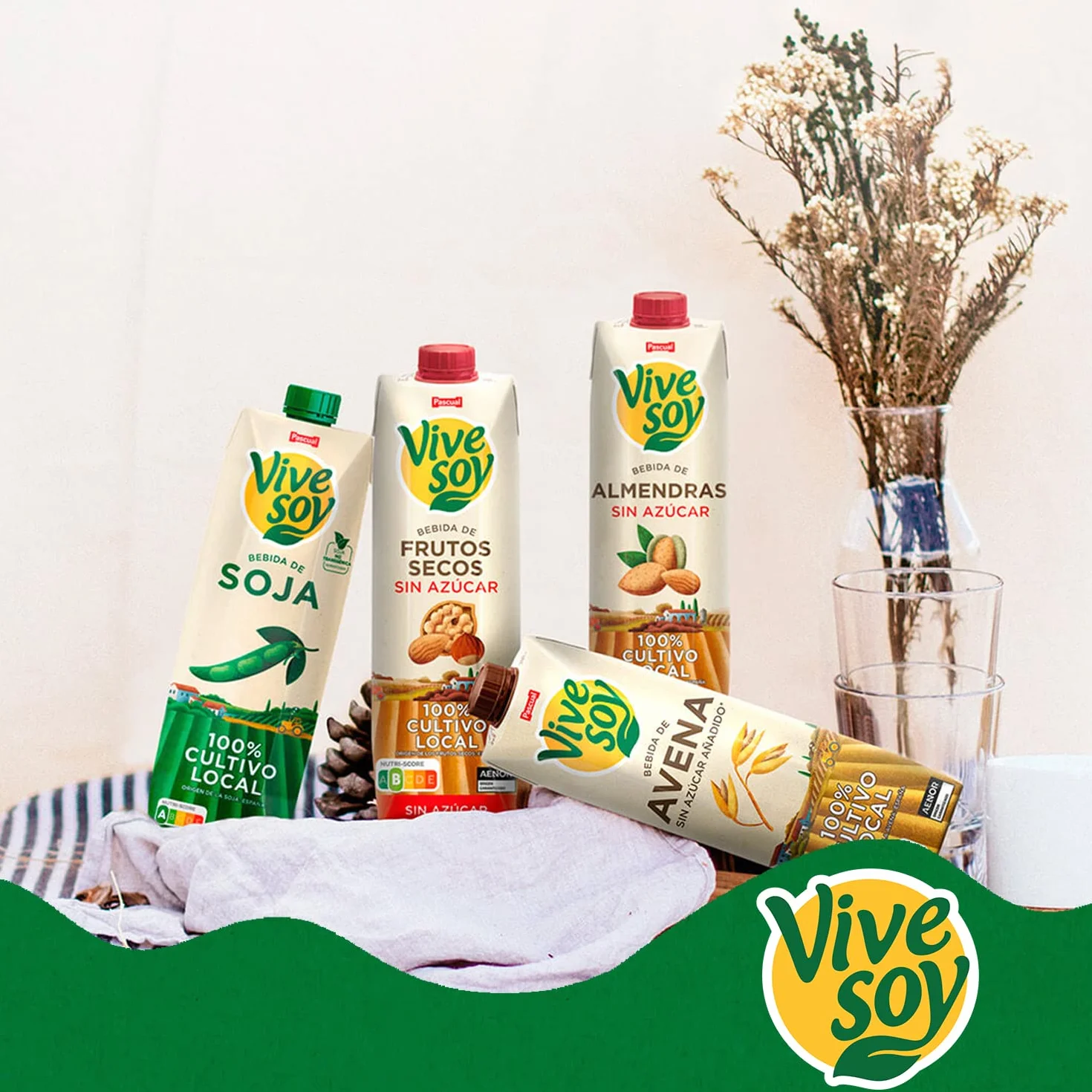 Vivesoy Naranja Y Soja Pack 8x1 L