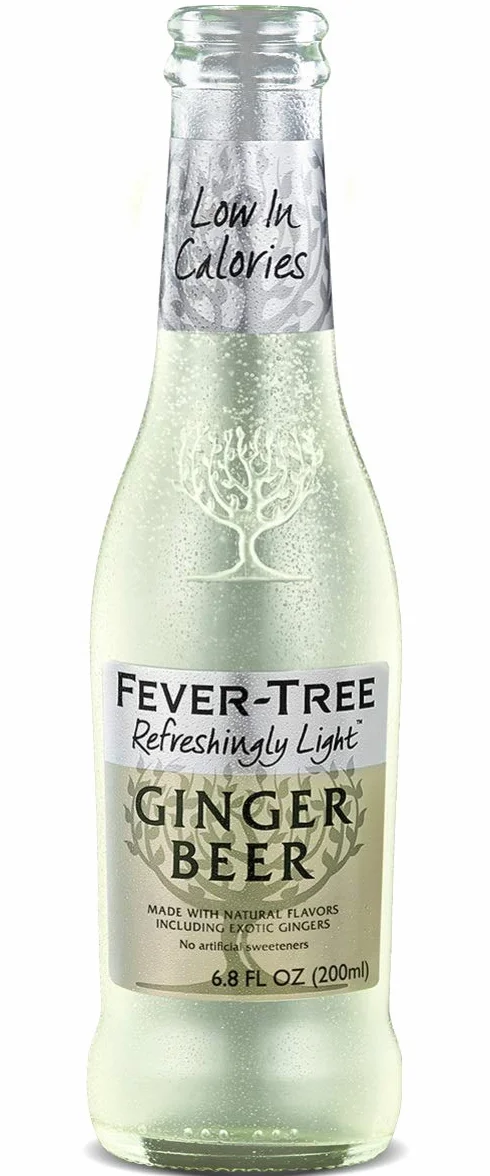 Fever - Tree, Refreshingly Light, Ginger Beer, Pack 0f 24