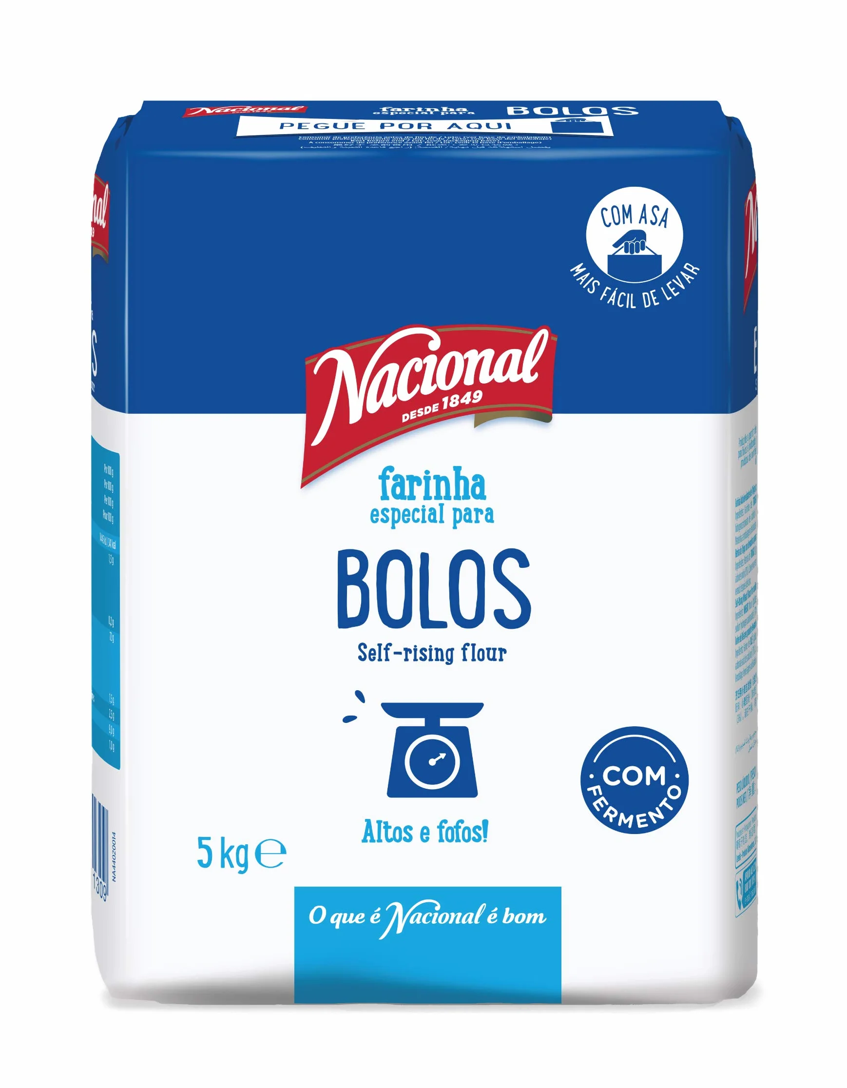 Nacional Desde 1849 Harina De Trigo Reposteria 5000 g