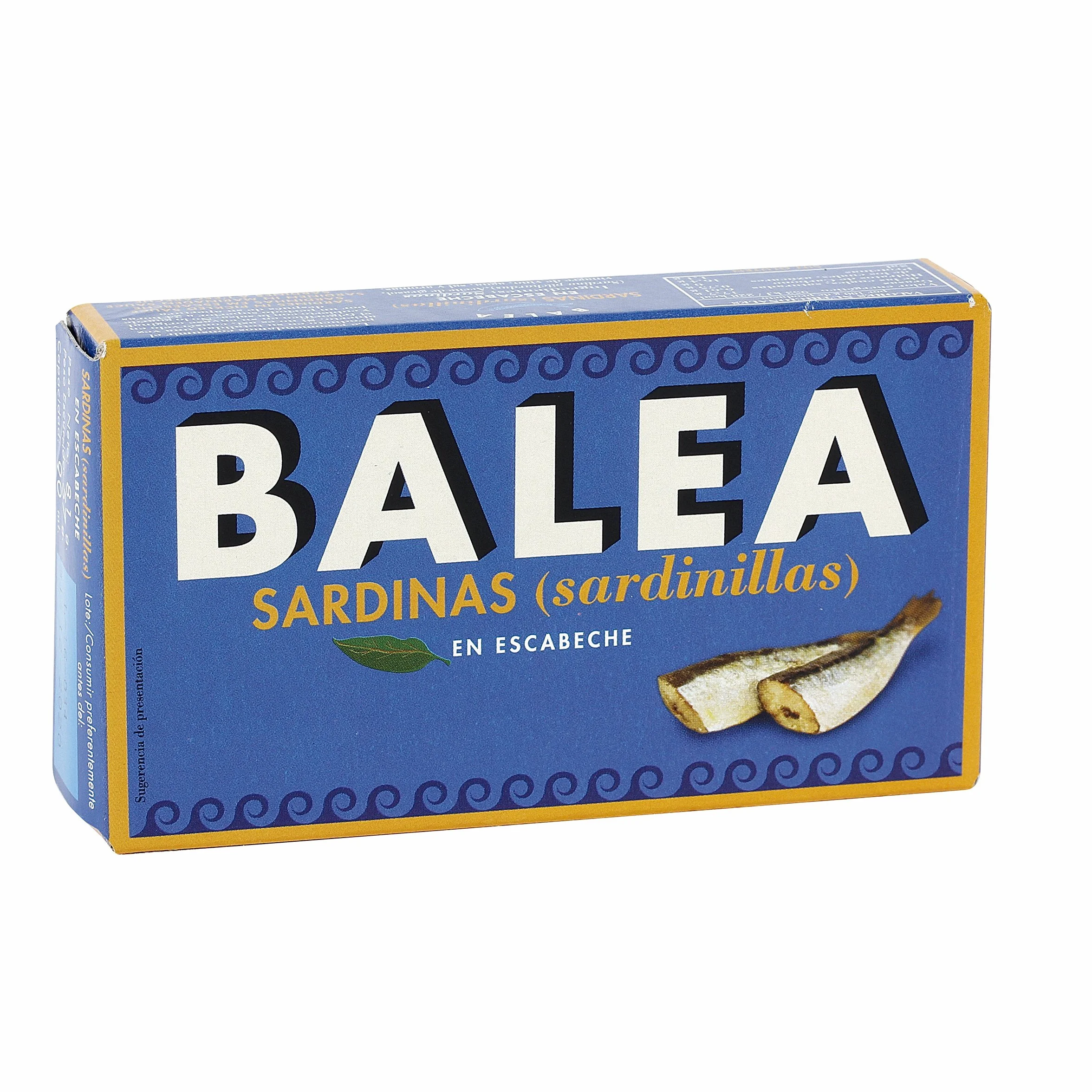 BALEA sardinillas en escabeche 6/8 piezas lata 57 gr