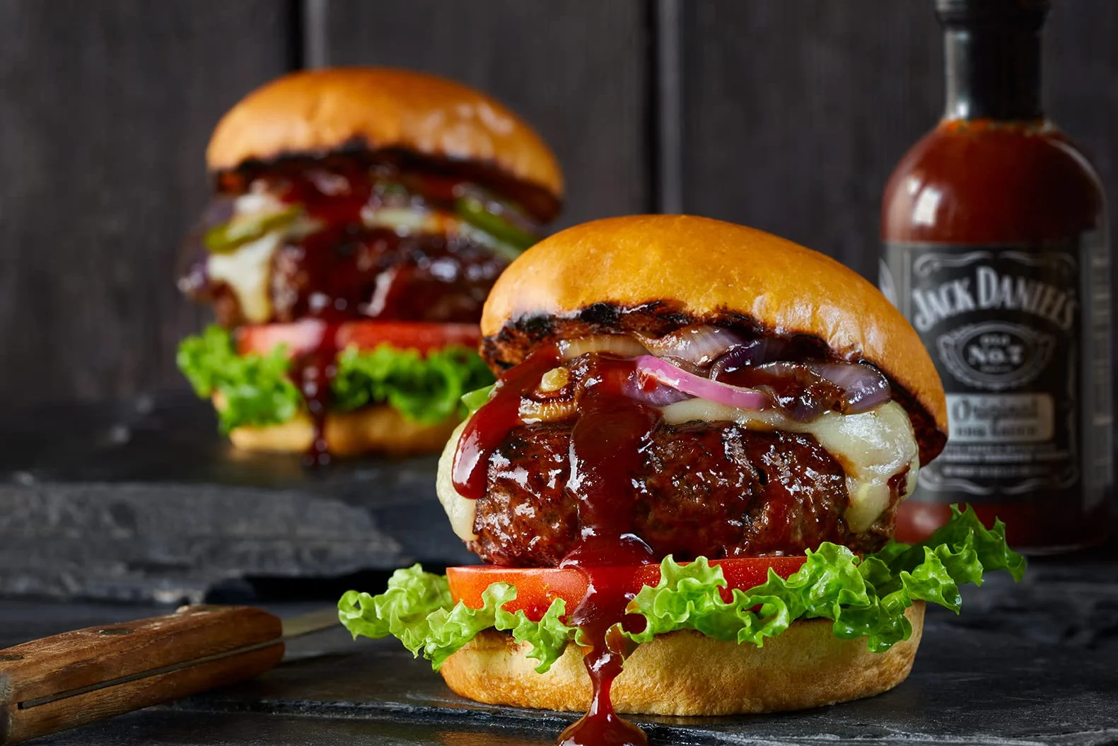 Jack Daniels Salsa para barbacoa 553 g 2 unidades