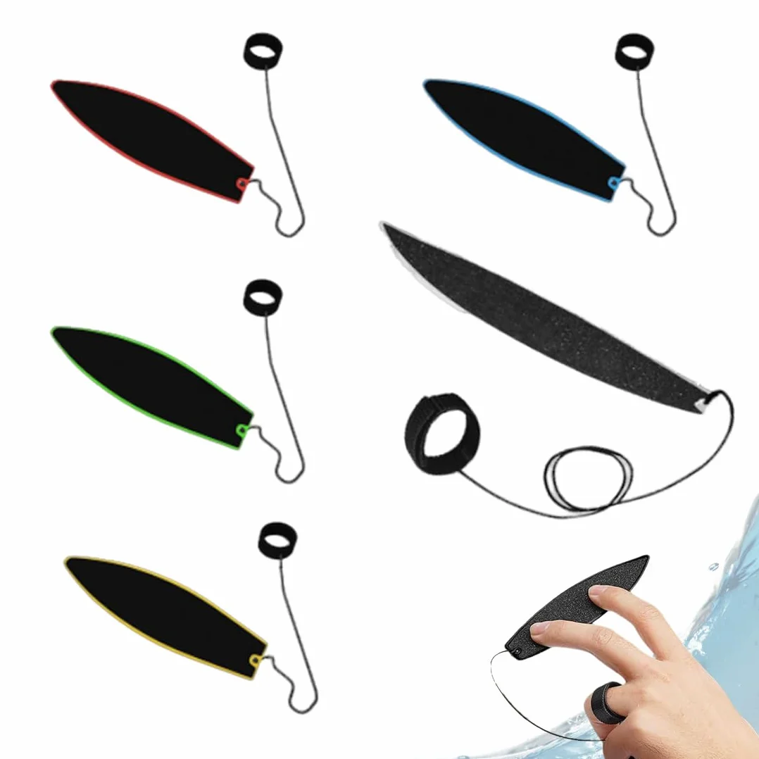 SULIUDAJI 5 Piezas Tablas De Surf Para Dedos, Tabla De Surf Mini Creativo Juguete Para Niños Adolescentes Adultos