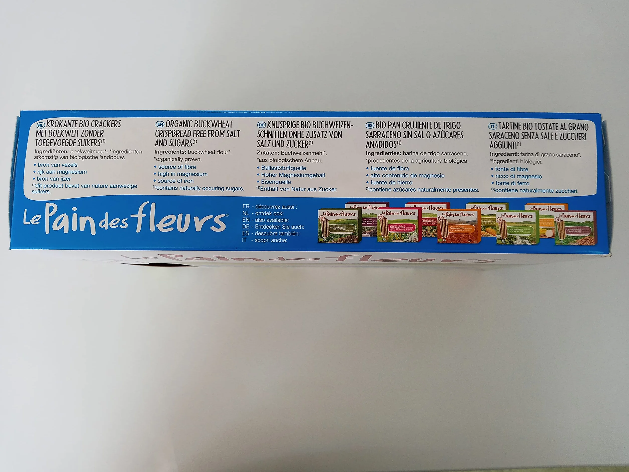 Le Pain des Fleurs Lpdf Tostadas Crujientes Trigo Sarrace Bio - Sin G/S/A 300 g