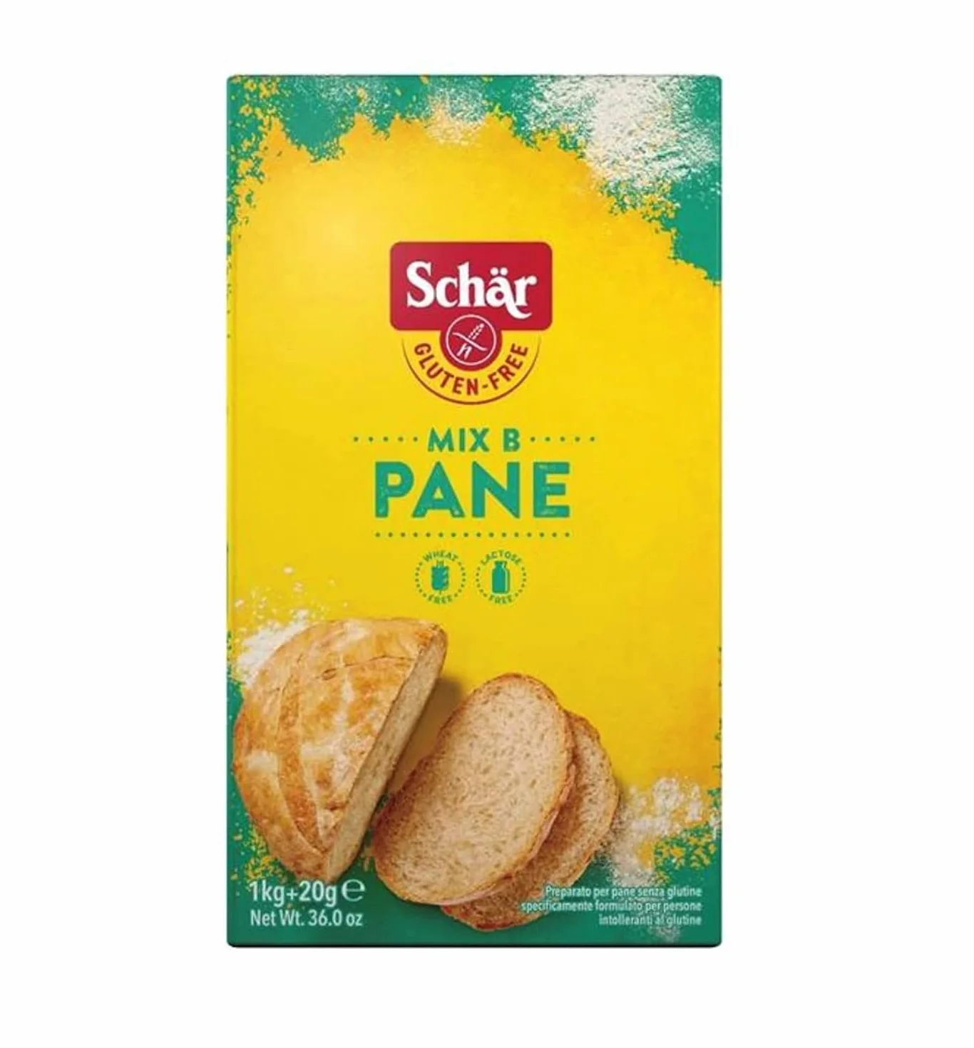 Dr. Schar harina de pan sin gluten, 1,02 kg, 1 unidad (1 unidad)