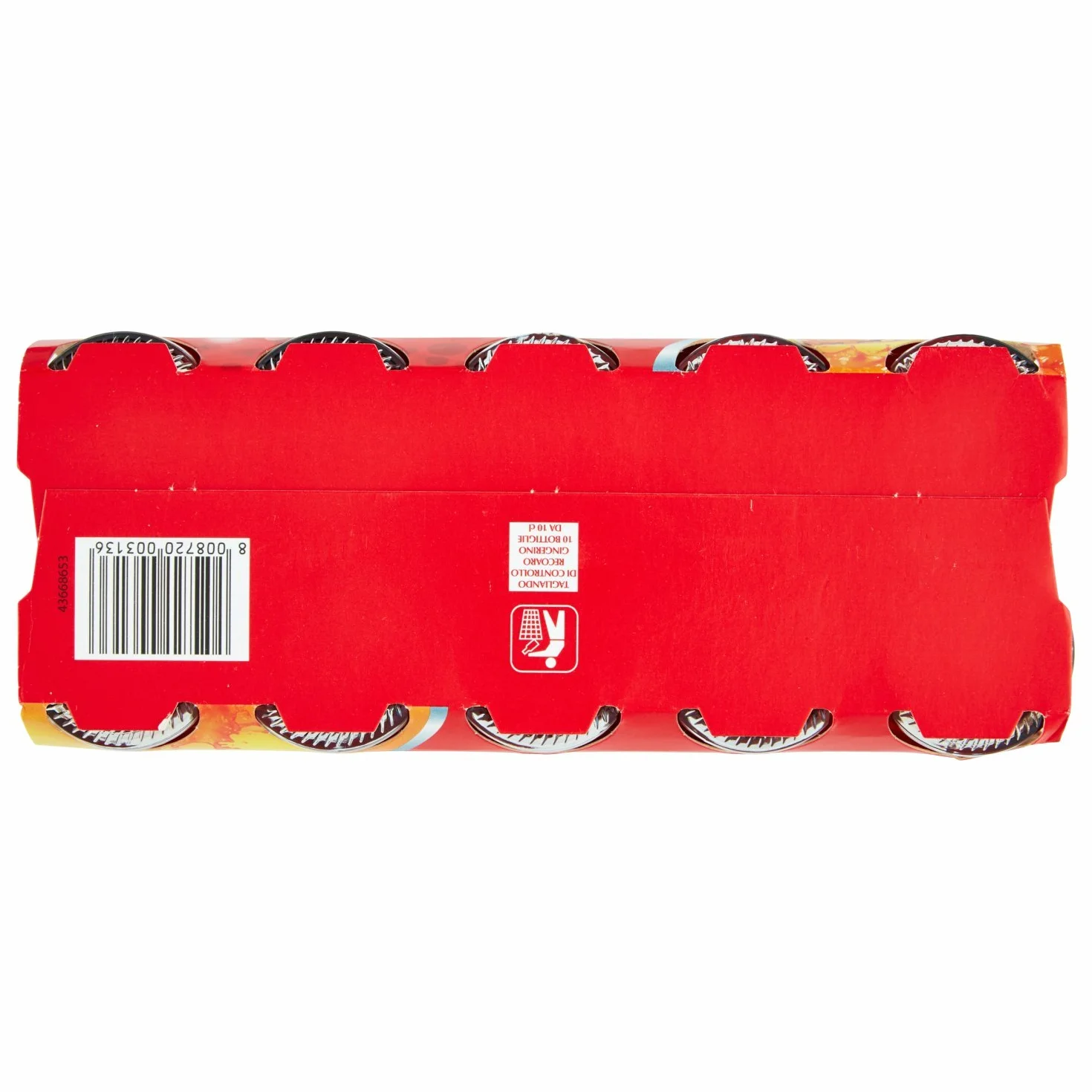 Gingerino Recoaro 0505077 Aperitivo antialcohólico, Cl 10 (Cluster) - [Pack de 2]