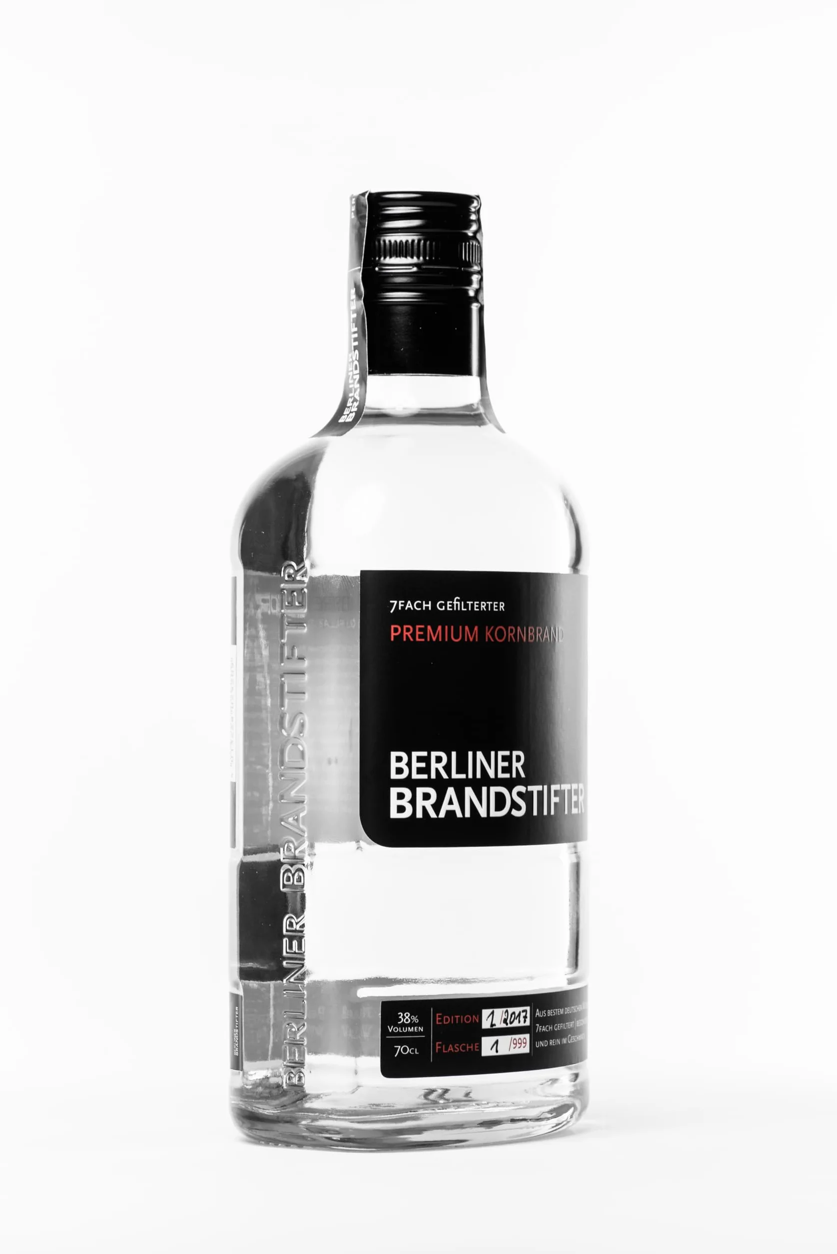 Berliner Brandstifter Premium Kornbrand 38% Vol. 0,7l