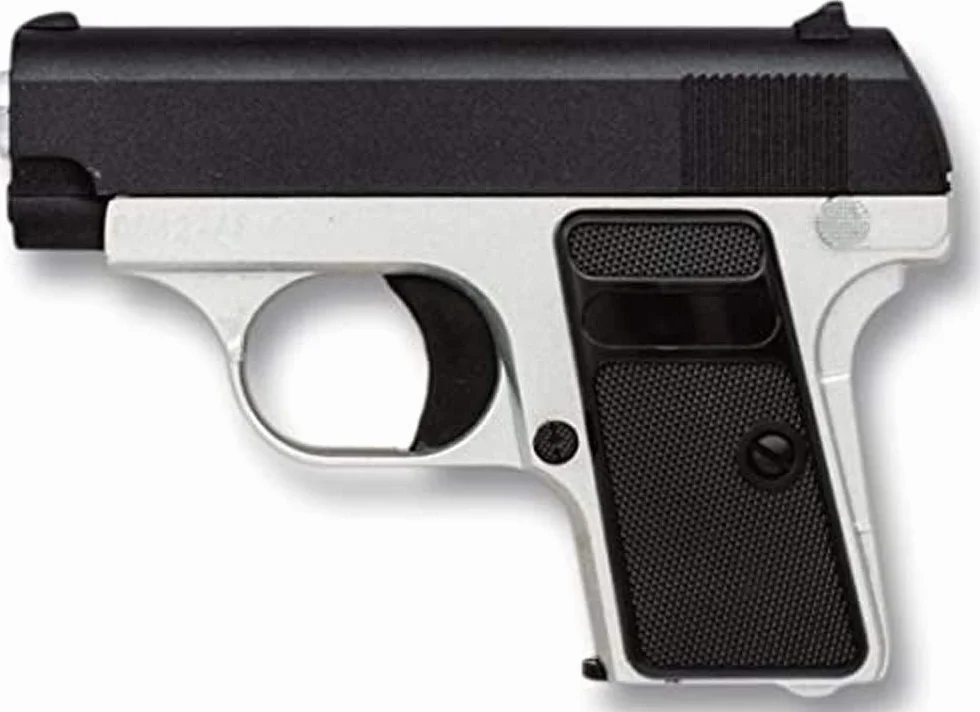 Albainox 35502 Arma Airsoft Pistola Aire Suave 0,8 Julios 500 Bolas 6mm