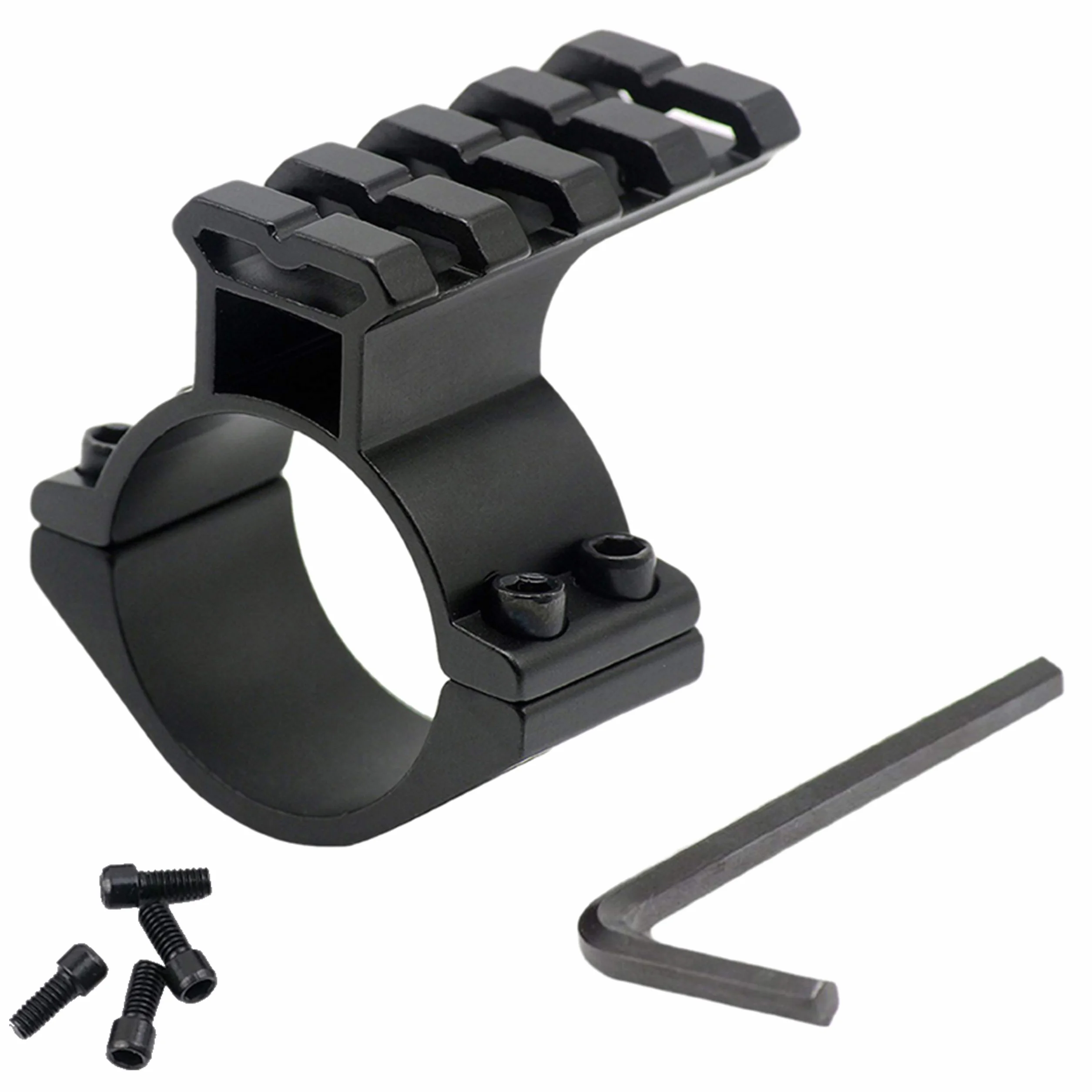 Rail Picatinny Anillo 25mm Airsoft Rifle Riel 20mm Tactico Montaje Tubo Handguard Weaver Riser Keymod Adaptador Soporte Miras Telescopicas