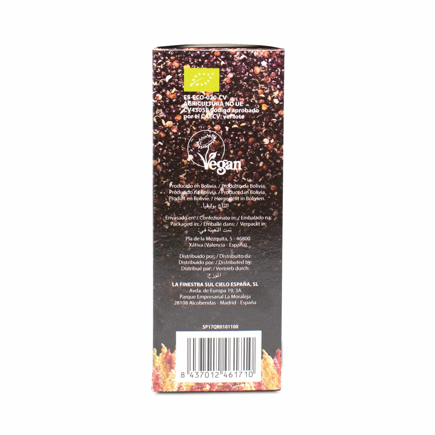 Grano pulido negro quinoa real BIO - Quinua Real - 500 g