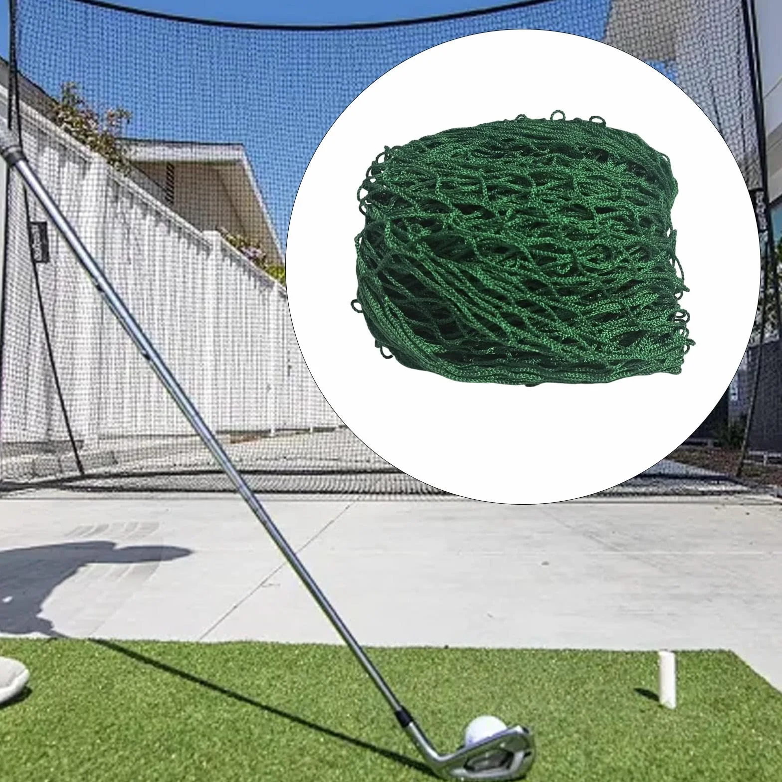 Harilla Red de práctica de Golf Plegable para Béisbol, Hockey y Jardín