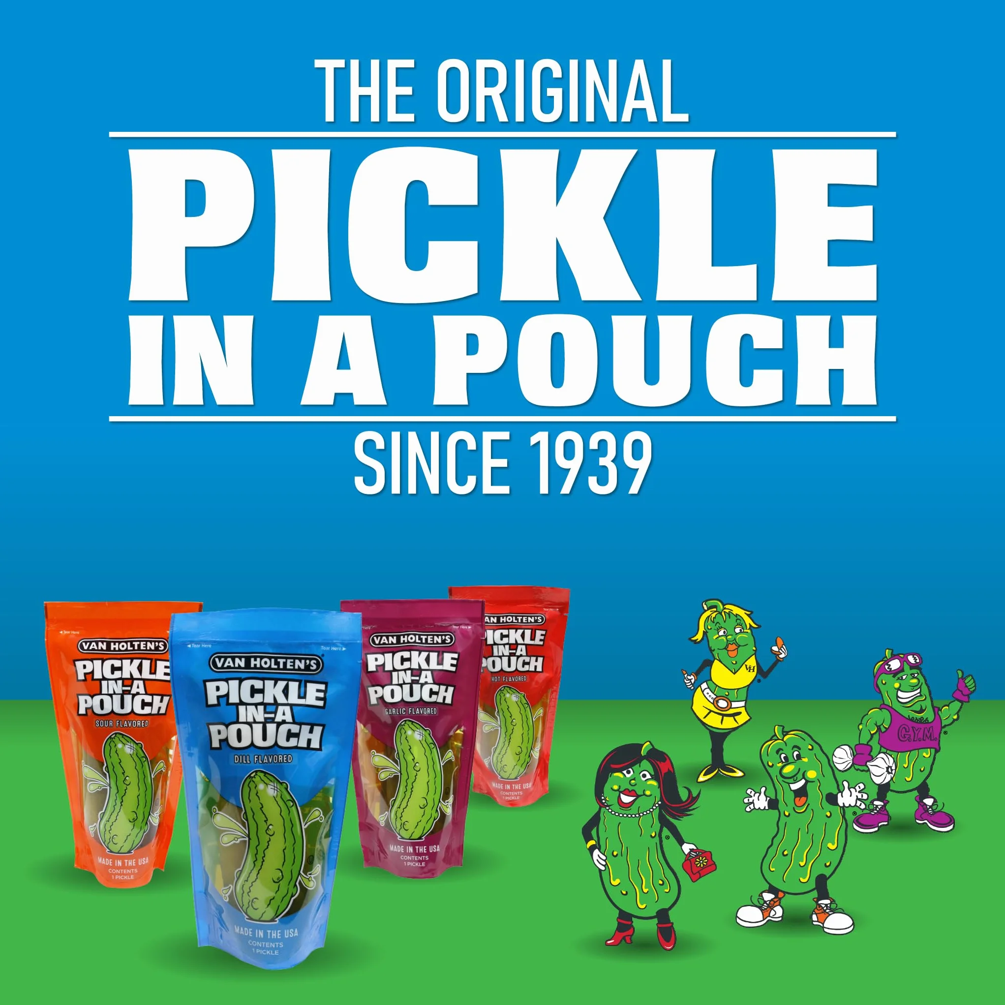 Sour SIS, Pickle in a Pouch (12 pickles)