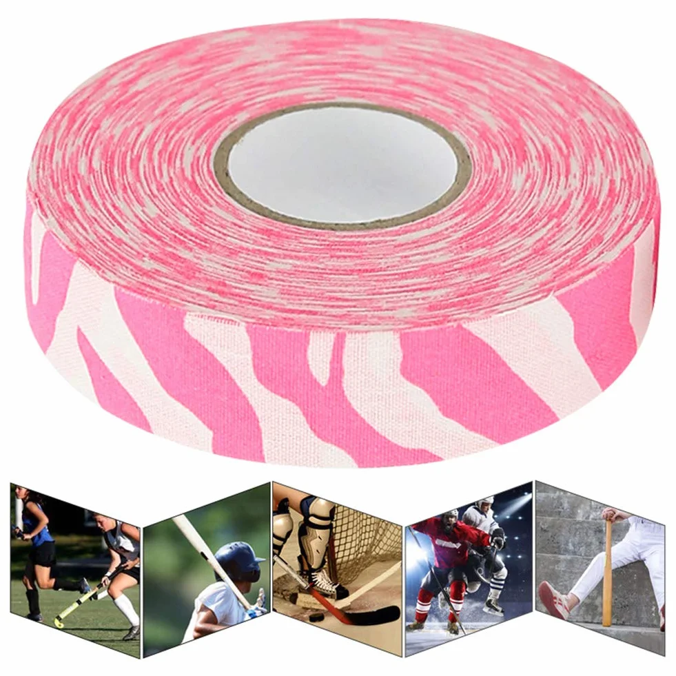 Cinta de Hockey 2,5cm x 25m Rollo Protector para Palo de Hockey sobre Hielo