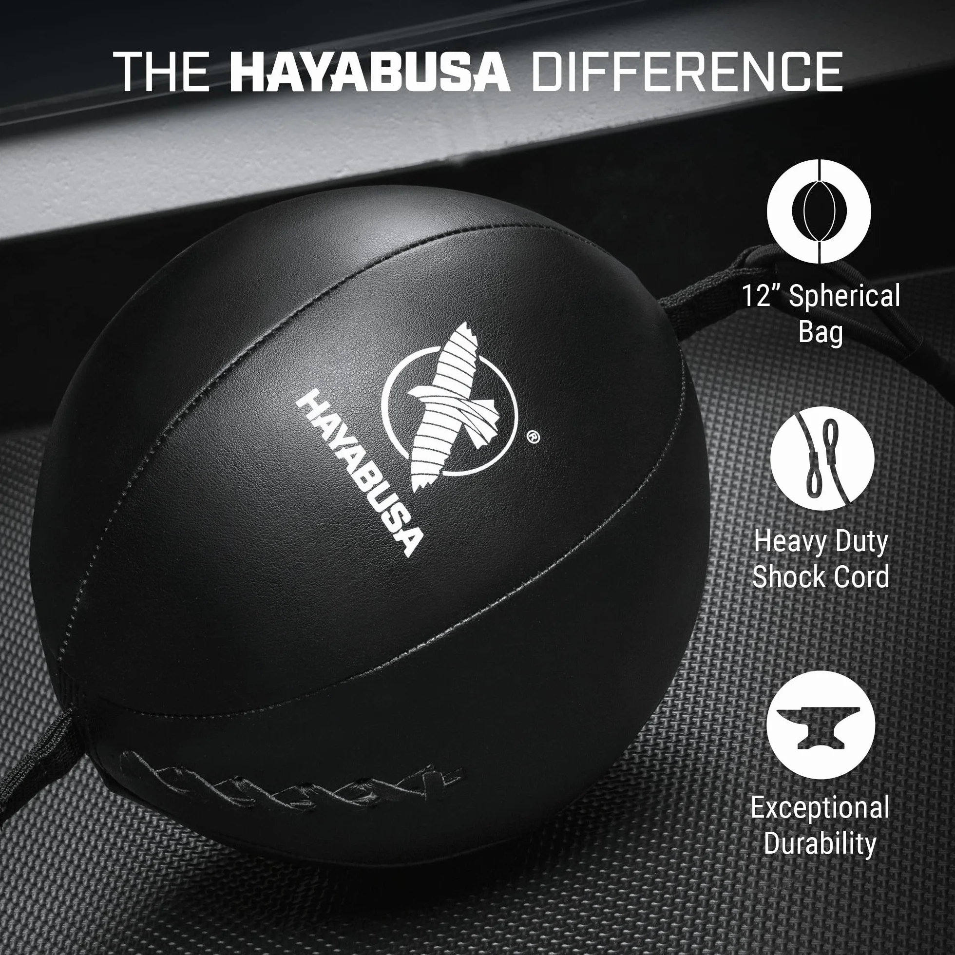 Hayabusa Classic 12" Sphere Double End Bag