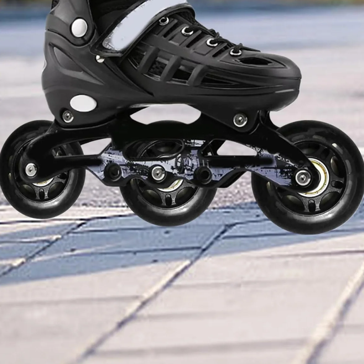 Qury Patines en Línea 63 mm Ruedas de Hockey para Muebles y Maletas