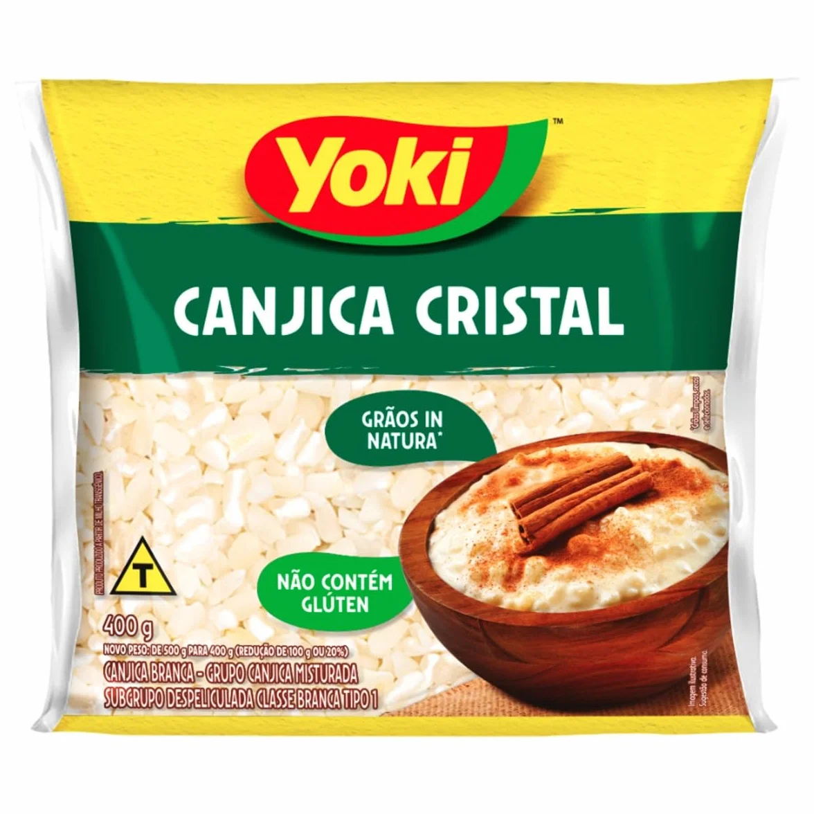 YOKI Maíz blanco descascarillado - Canjica Branca 400 g