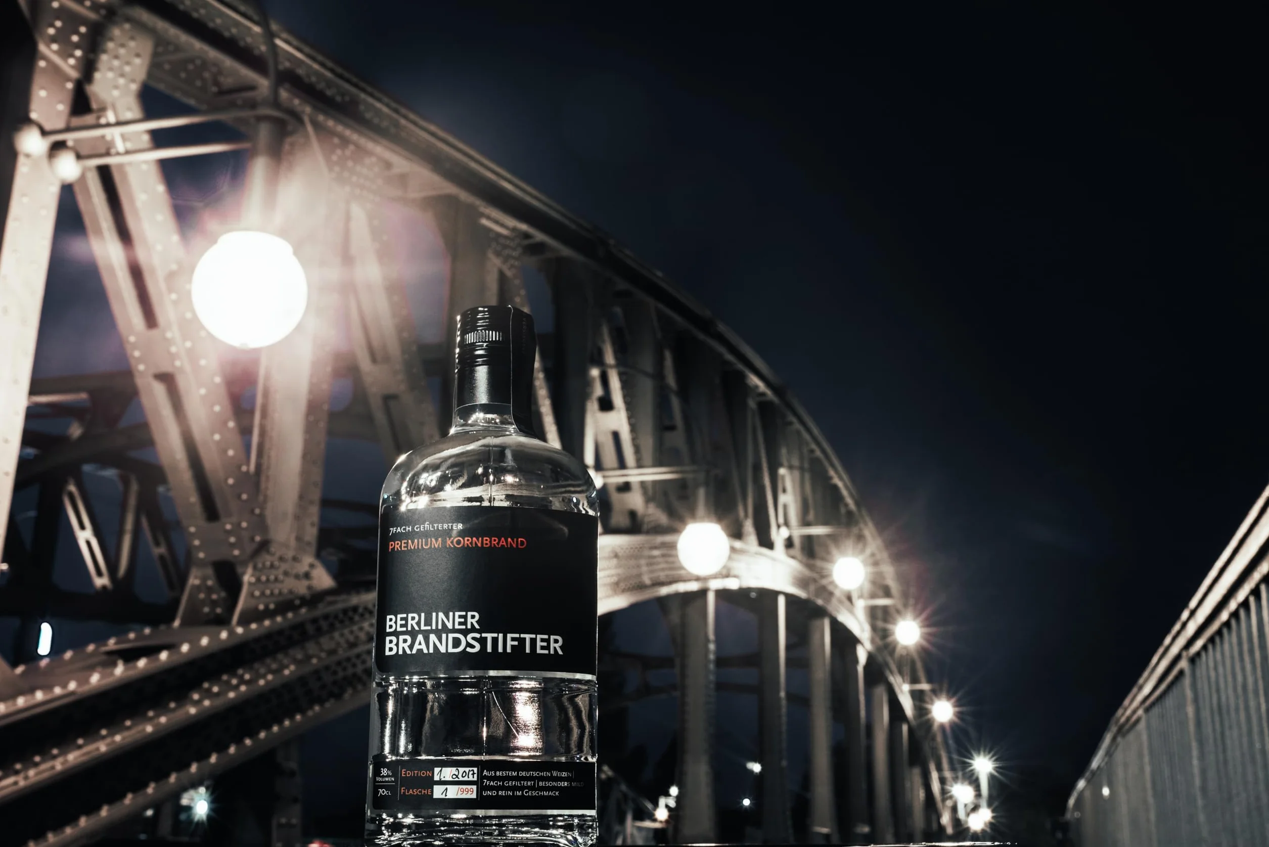 Berliner Brandstifter Premium Kornbrand 38% Vol. 0,7l