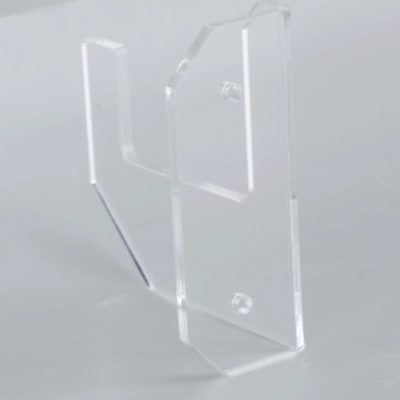 Tissting 2 Soportes para Espadas de Acrílico Horizontal para Montaje en Pared Samurái Tanto Rapier