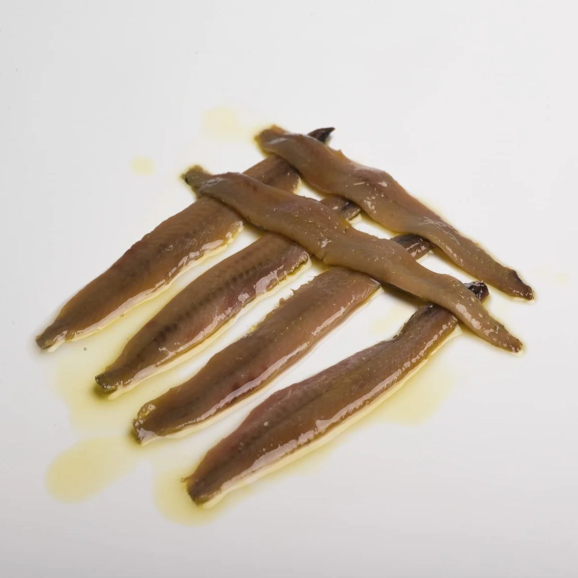 ARLEQUIN Anchoa del Cantábrico en Aceite de Oliva Tarrina 400 gr 30 Filetes