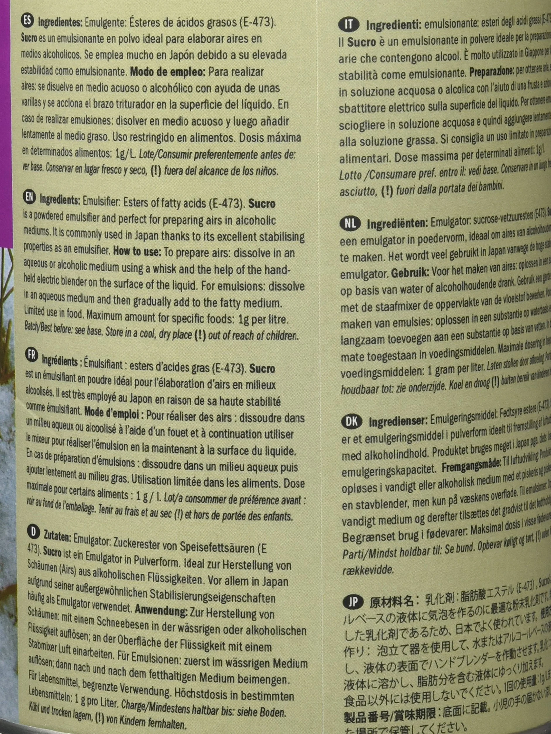 Albert y Ferran Adrià Textura Sucro 600 gr