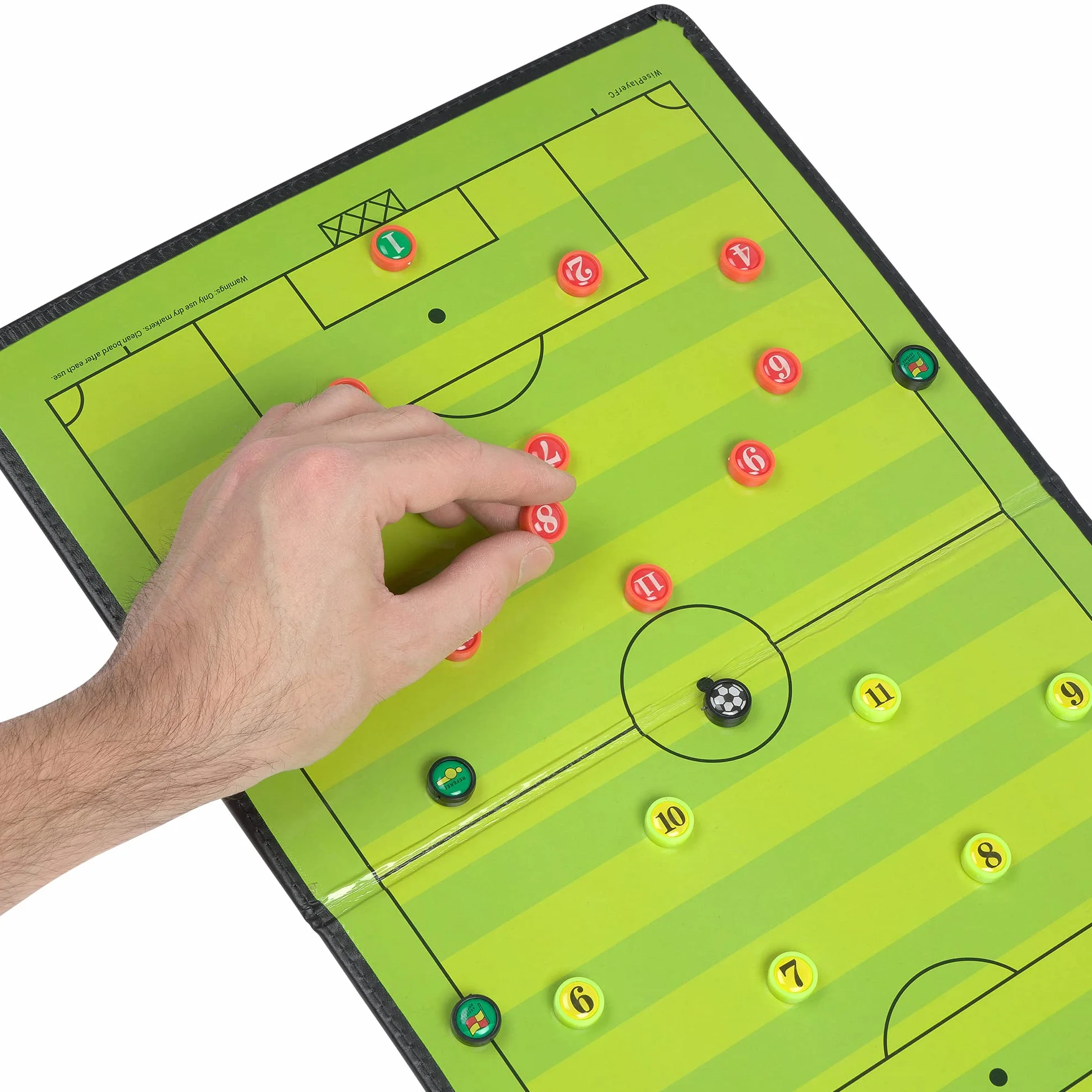 Carpeta Táctica Magnética Plegable para Entrenador de Fútbol