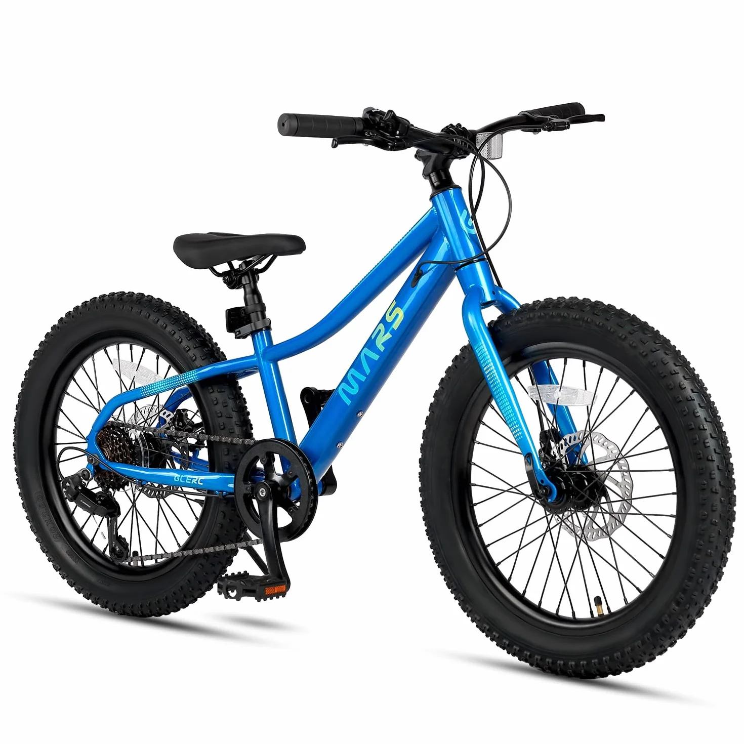 Bicicleta Montaña Glerc Mars 20 Pulgadas 6 Velocidades Shimano Frenos Disco