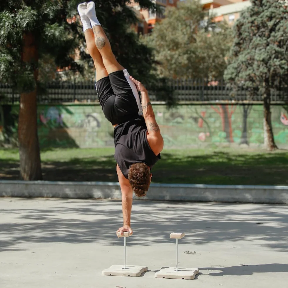 Gorletic Canes COMPACT BalanceBlocks Bastones para equilibrio Handstand 33cm