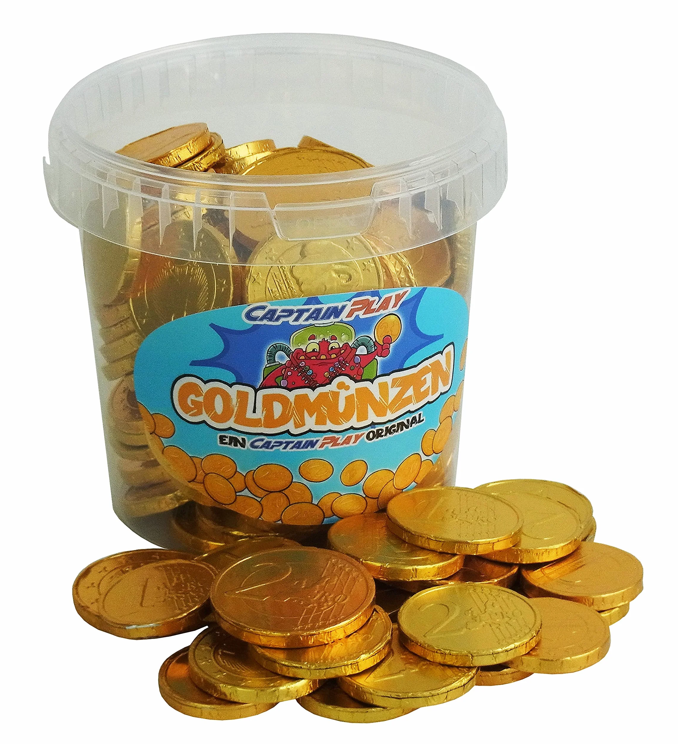 CAPTAIN PLAY Monedas de Oro Chocolate Pirata 700g