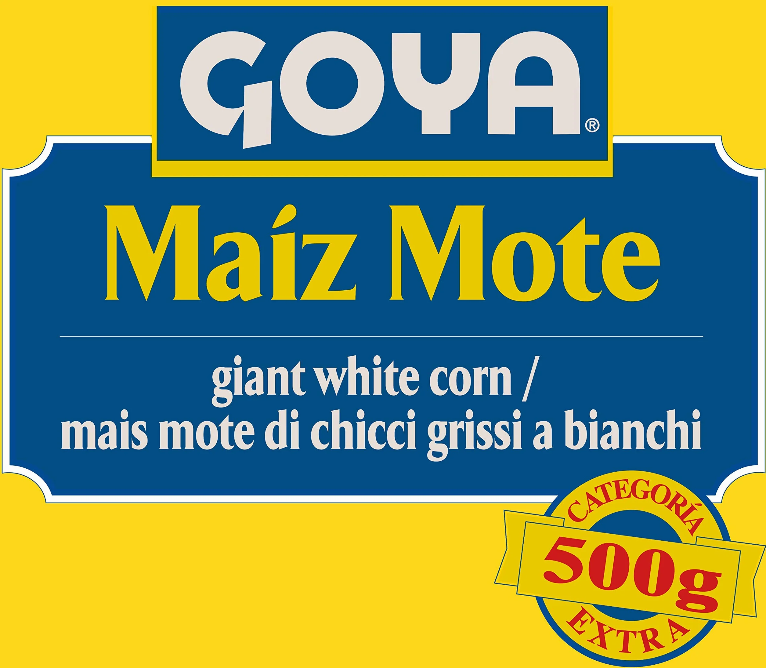 Goya Maiz Mote - 6 unidades x 500g 3000 g
