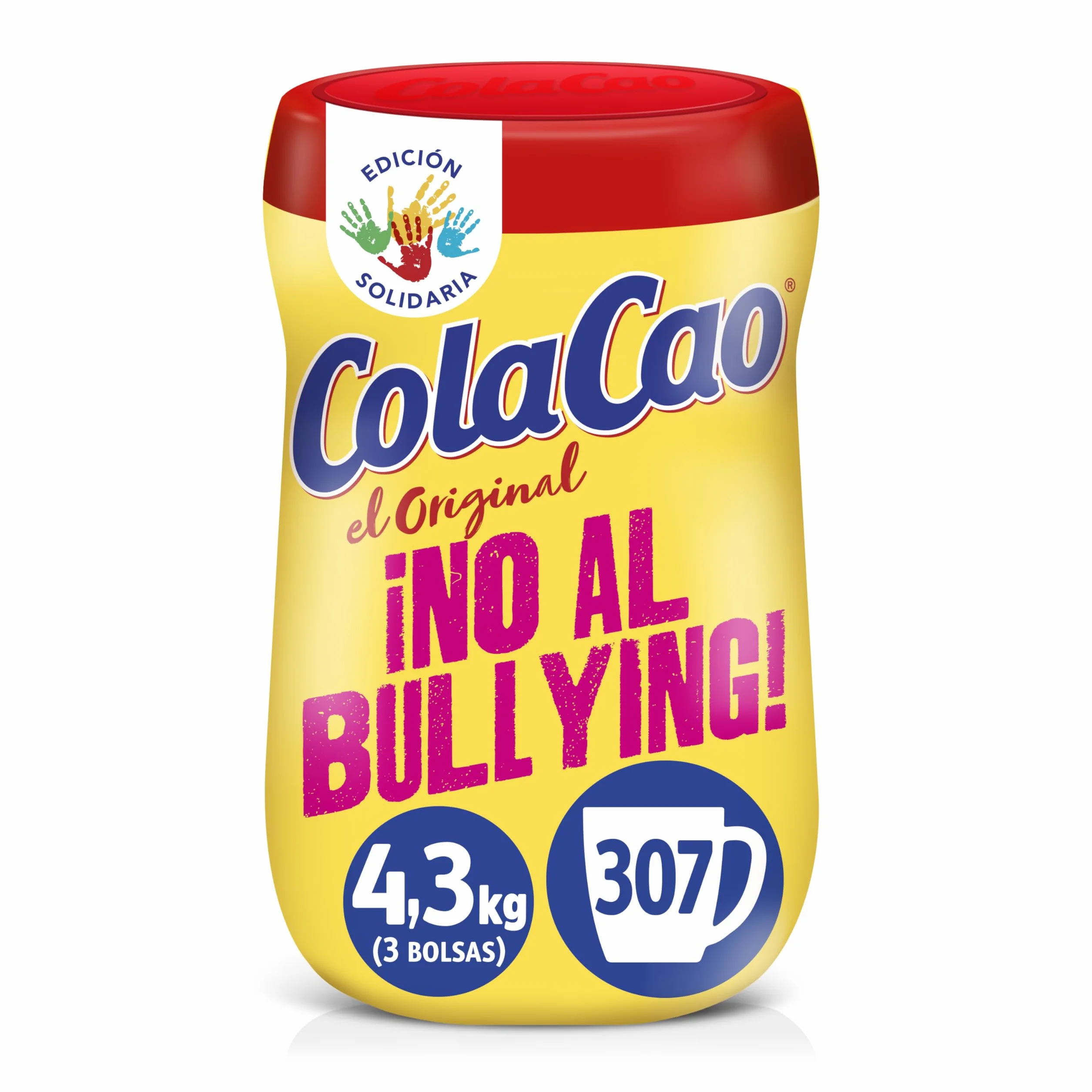 Cola Cao Original, con Cacao Natural - 4.3kg (Gratis Taburete)