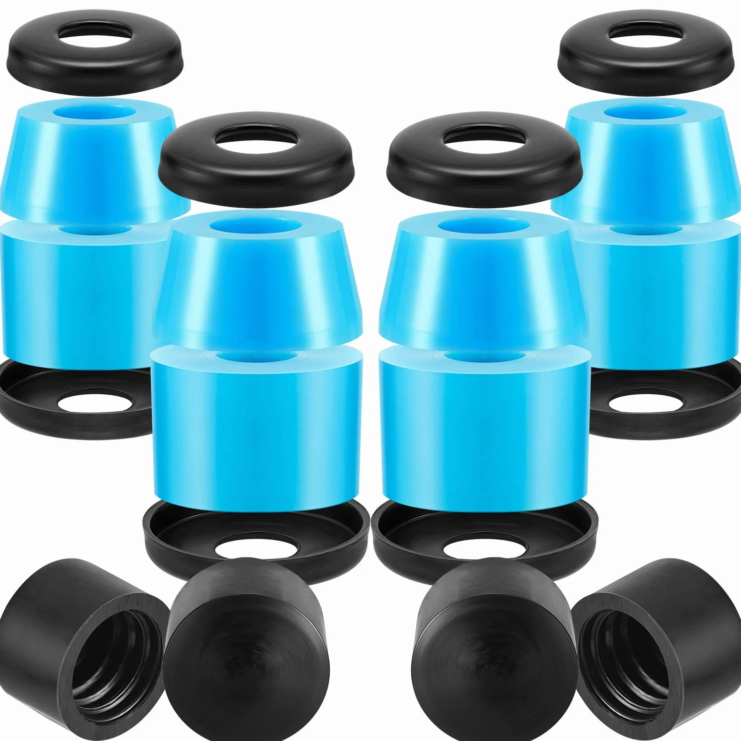 Shappy Set de Bujes para Patineta 7 Pulgadas 20 Piezas + Arandelas