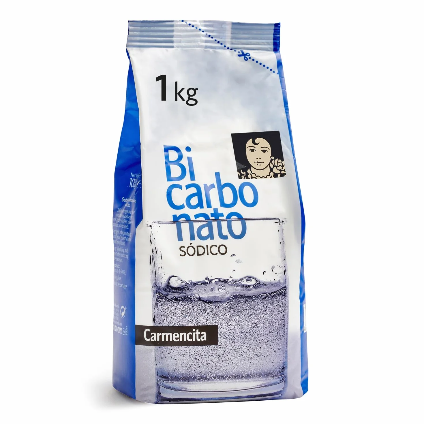 Carmencita Bicarbonato Sódico, Bolsa de 1 Kg