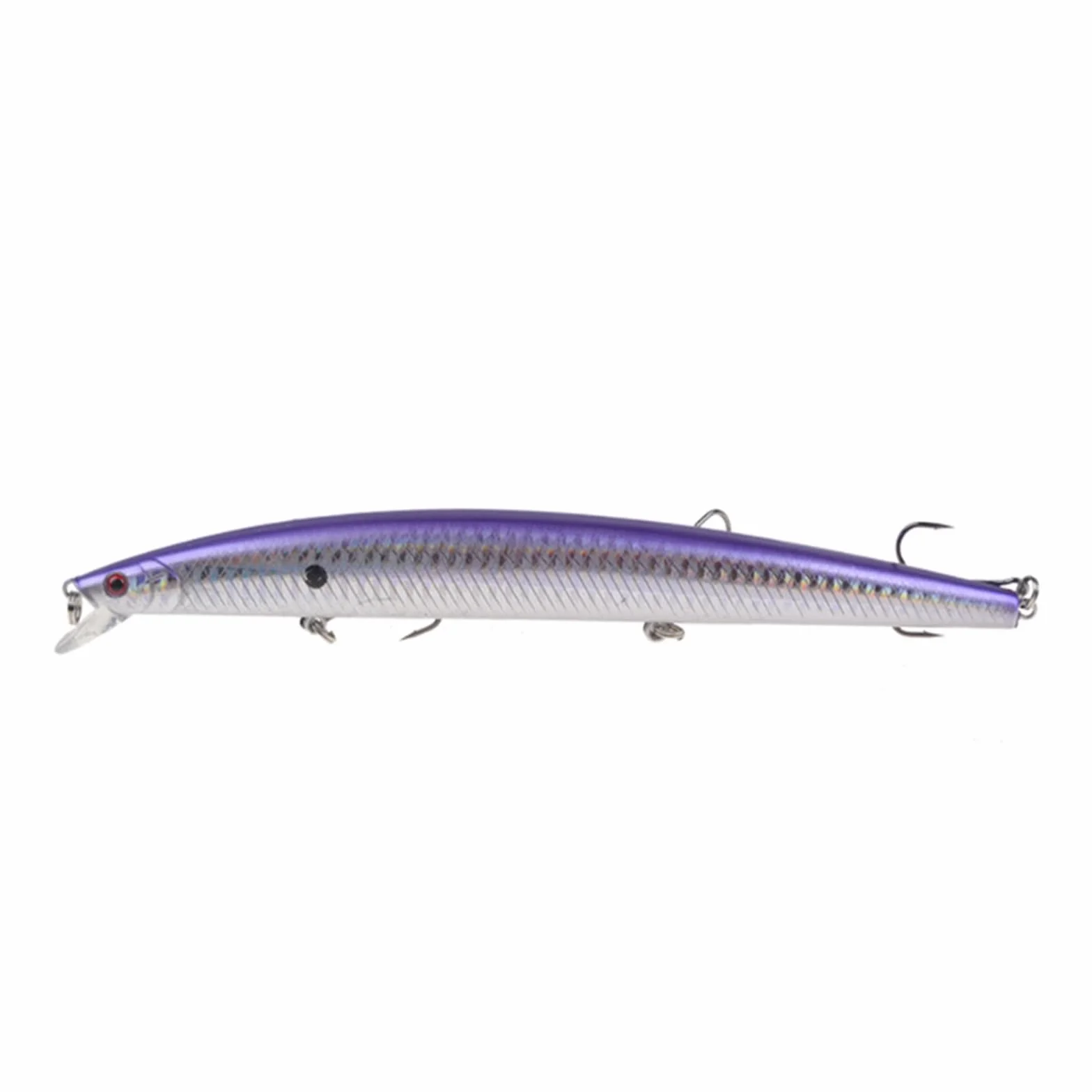 Señuelo de Pesca Minnow 18cm 24g Láser Duro Cebo Artificial Plástico Crankbait Wobblers