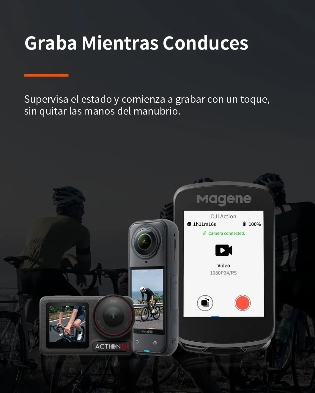 Magene C606/C606 V2 GPS Ciclocomputador, ClimbPro, Wi-Fi y Bluetooth