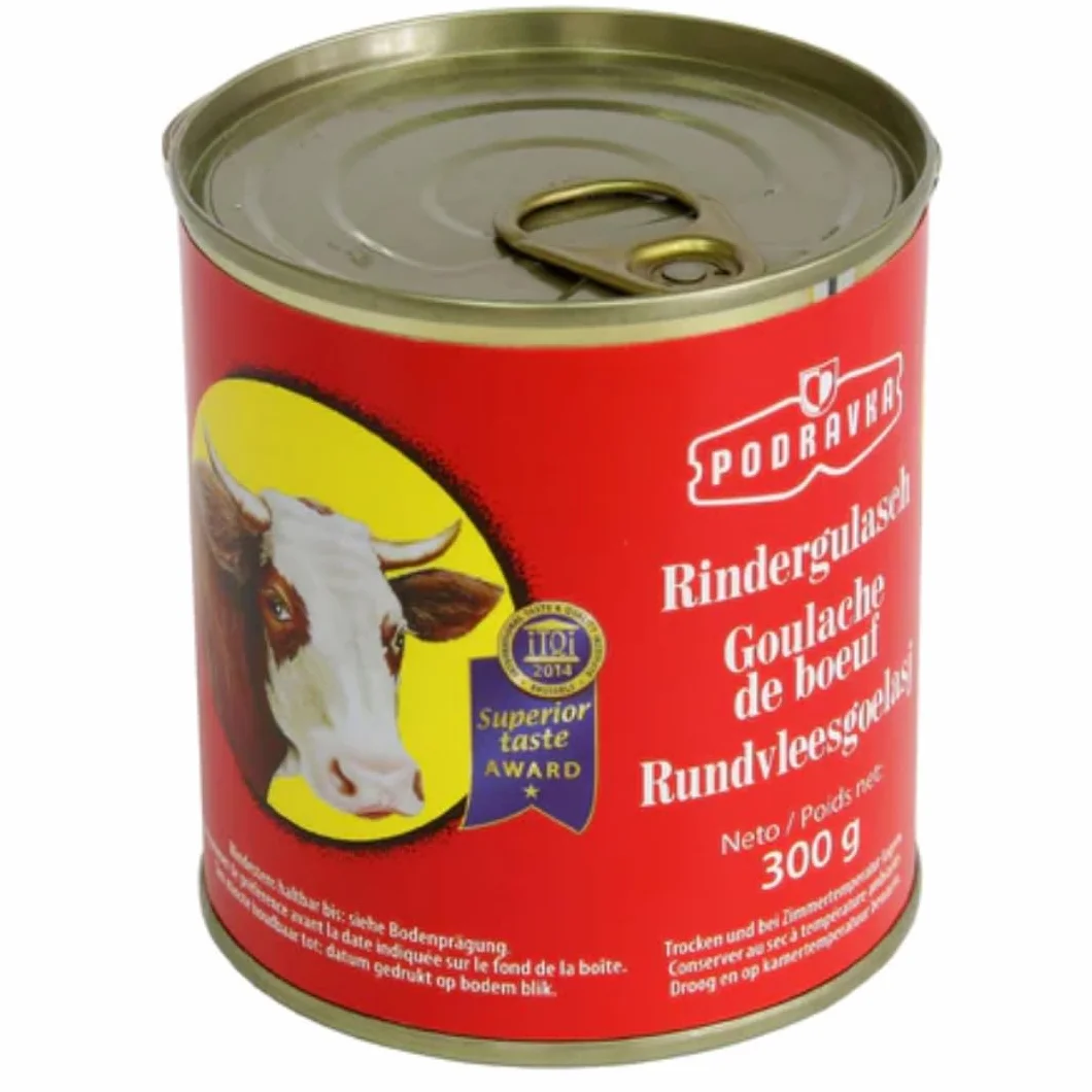 Podravka Goulash de ternera 300 gramos de conservas x 3 piezas