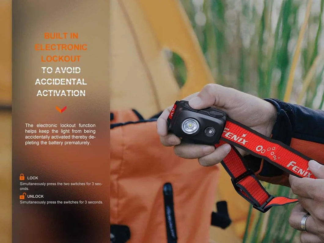 Fenix HL16 Linterna frontal 450 lúmenes 104 m 100 horas IP66